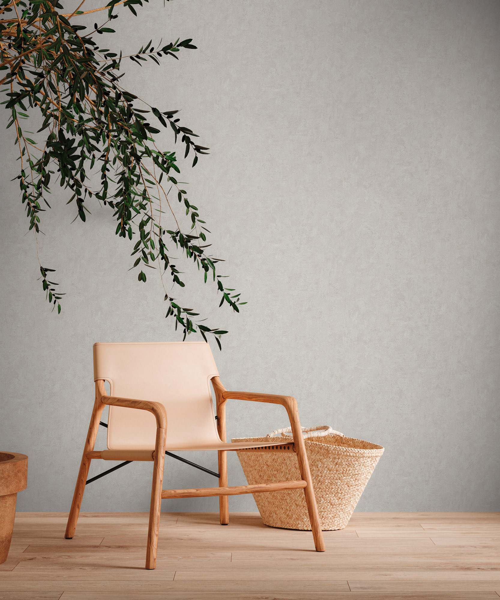 AS Vliestapete Deco Satintapete Unitapete 386395