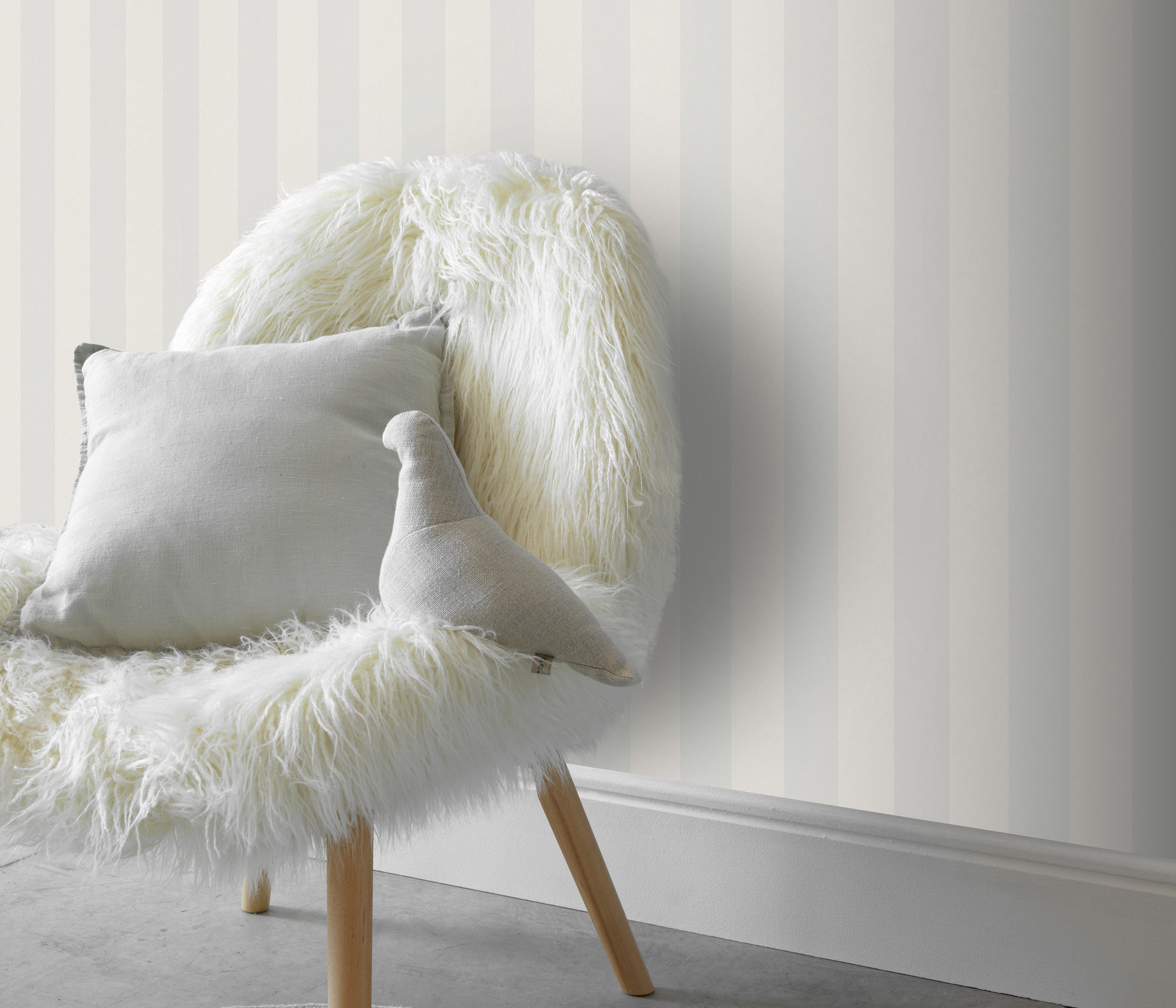 Erismann Vliestapete Melissa 4Earth hellgrau 1036131