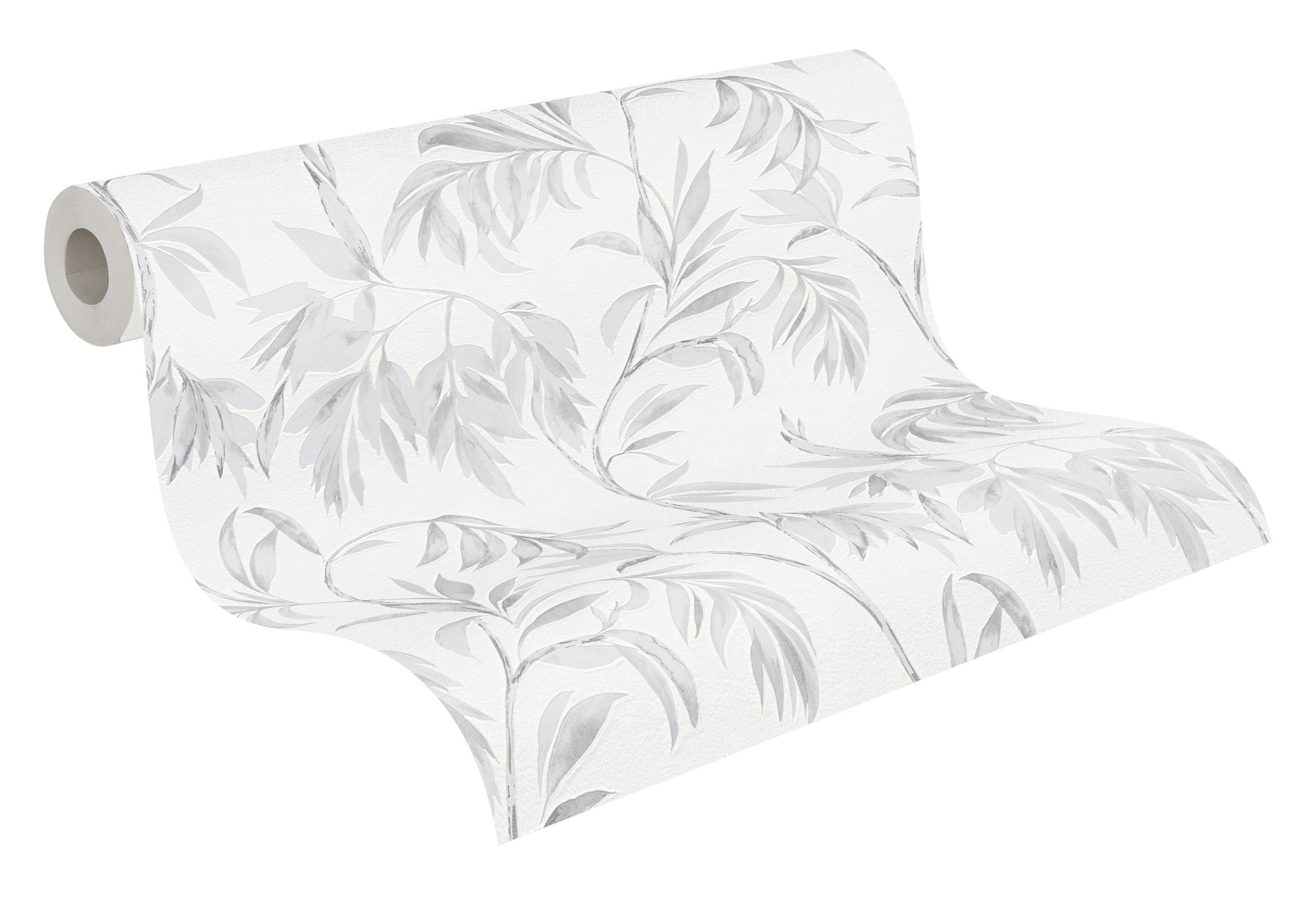 AS Vliestapete Attractive Blumentapete grau 378302