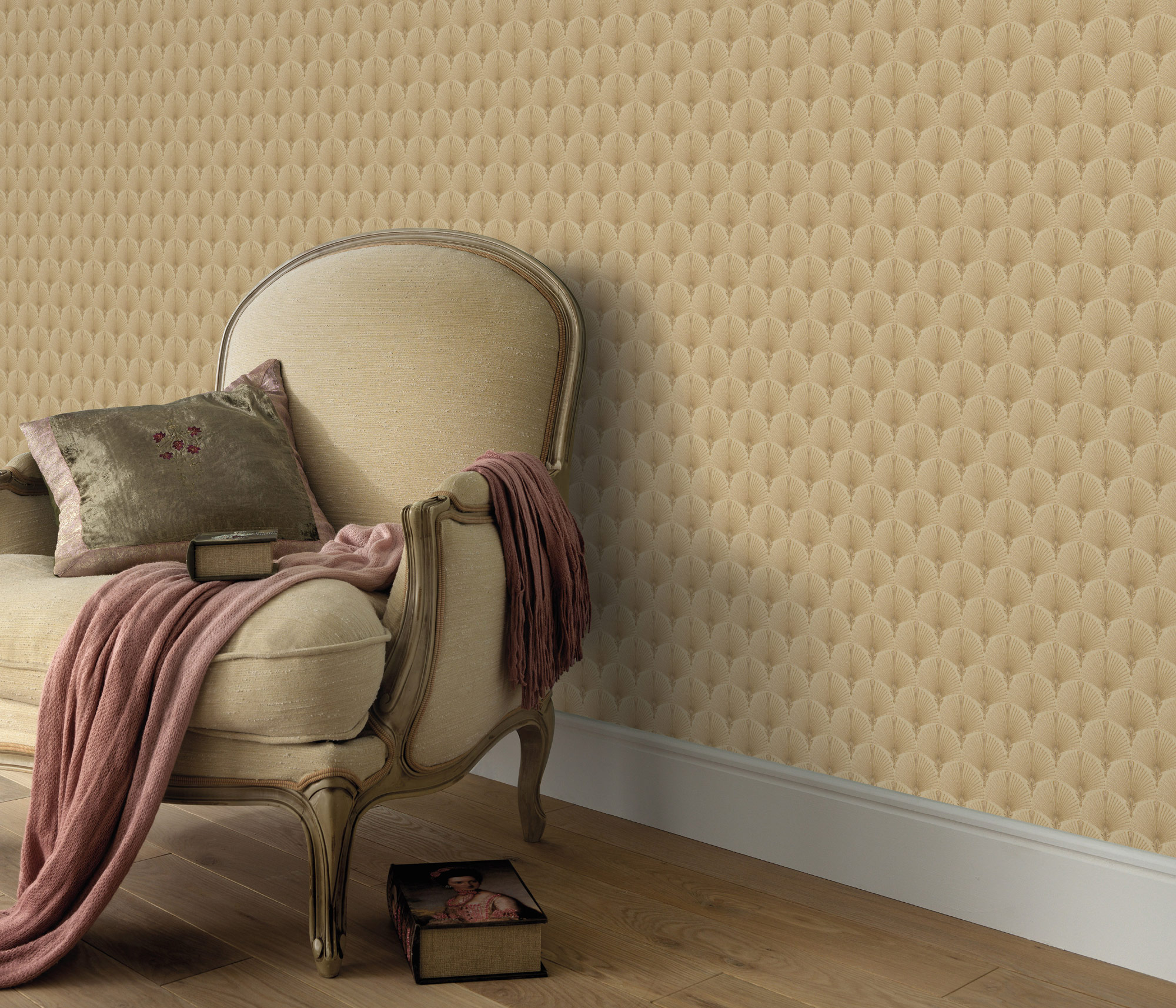 Erismann Vliestapete Versailles gold 1034630