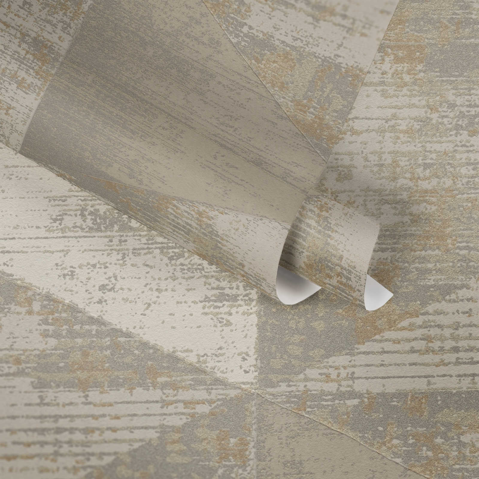 AS Creation Vliestapete Geo Effect beige 383533
