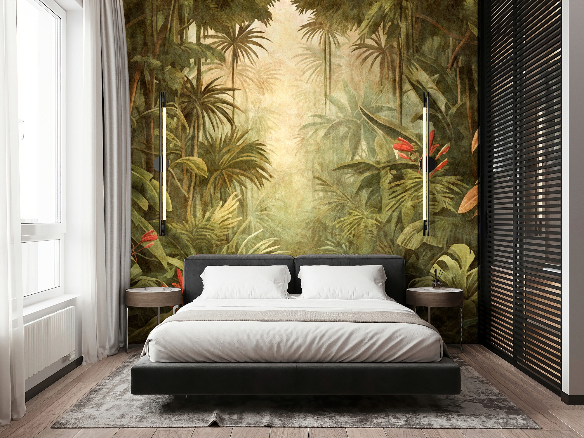 AS Fototapete Walls by Patel 5 Dschungel Grün DD134249