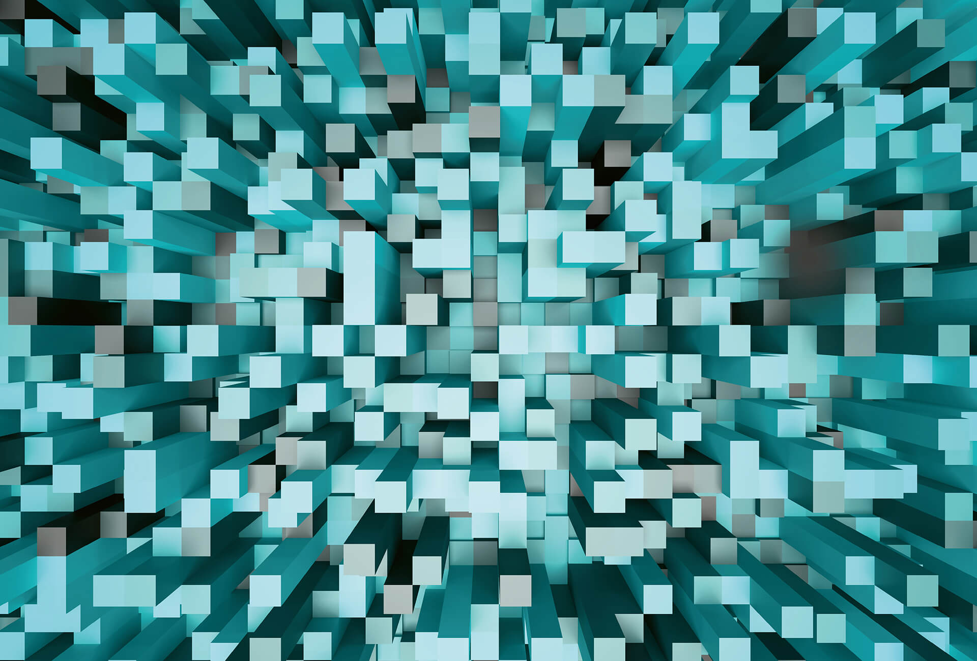 AS Fototapete Designwalls 2.0 3D Squares Blue DD118887 AS Fototapete Designwalls 2.0 3D Squares Blue DD118887