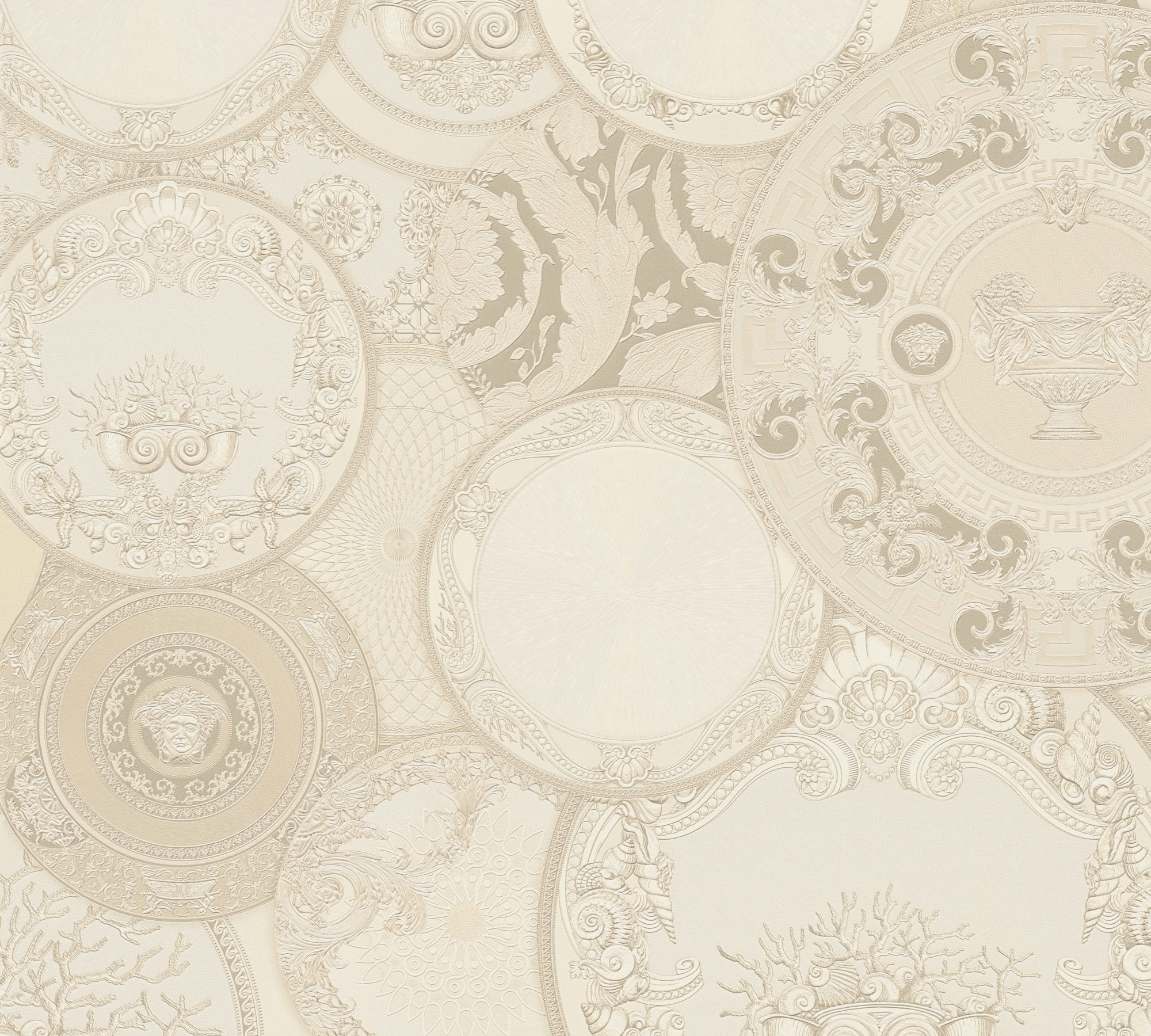 AS Vliestapete Versace 6 Barock Tapete Beige 791361