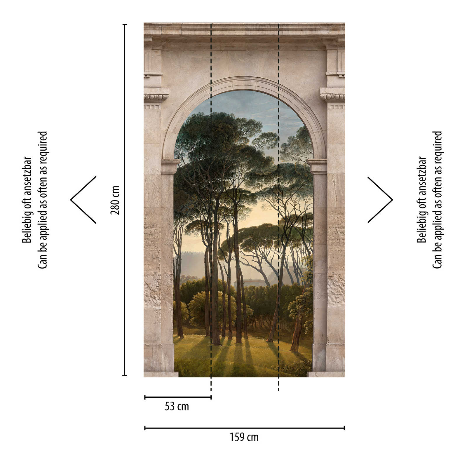 Livingwalls Vliestapete The Wall Landschaft 382491