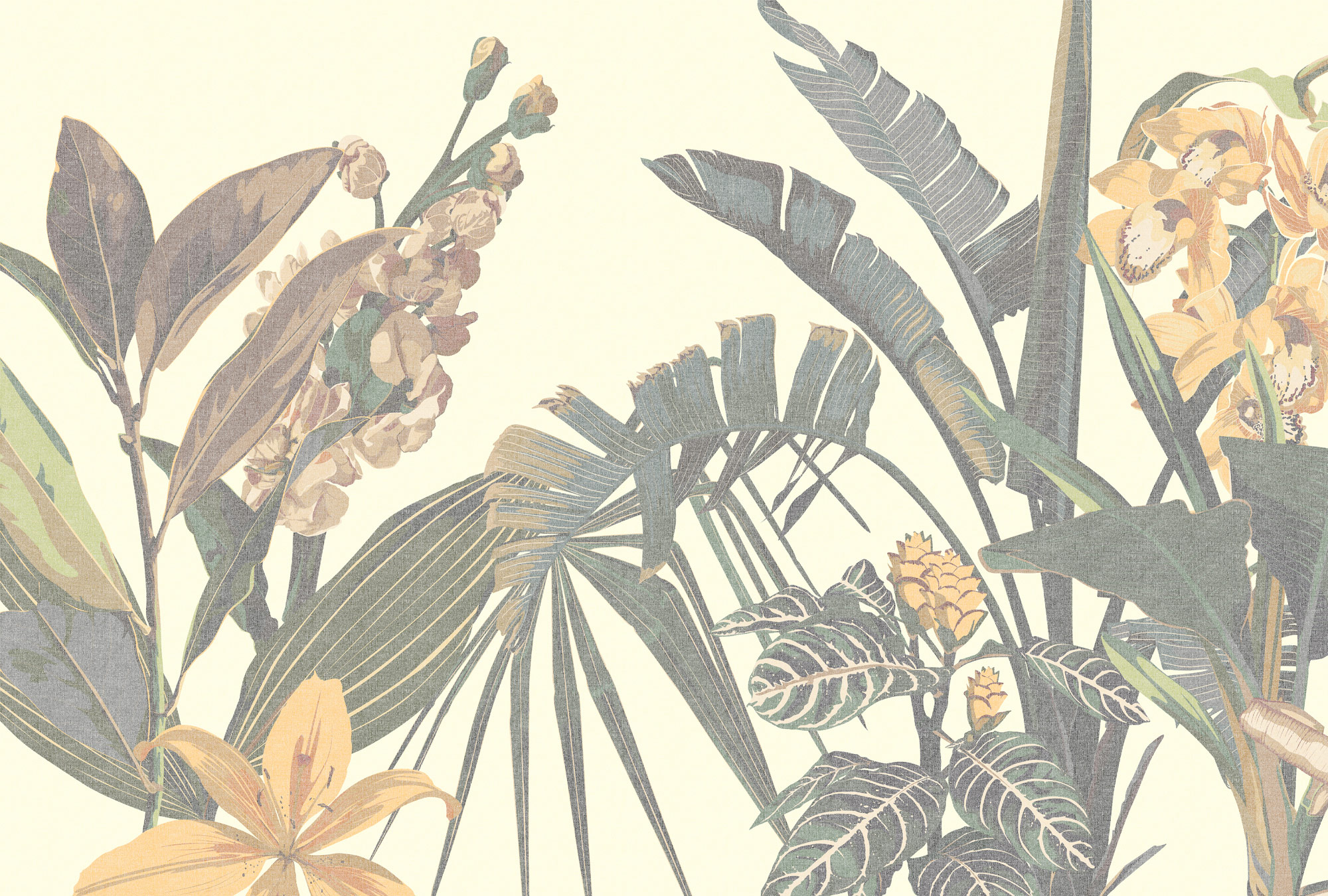 AS Fototapete Walls by Patel 5 Blumen Grün DD134645