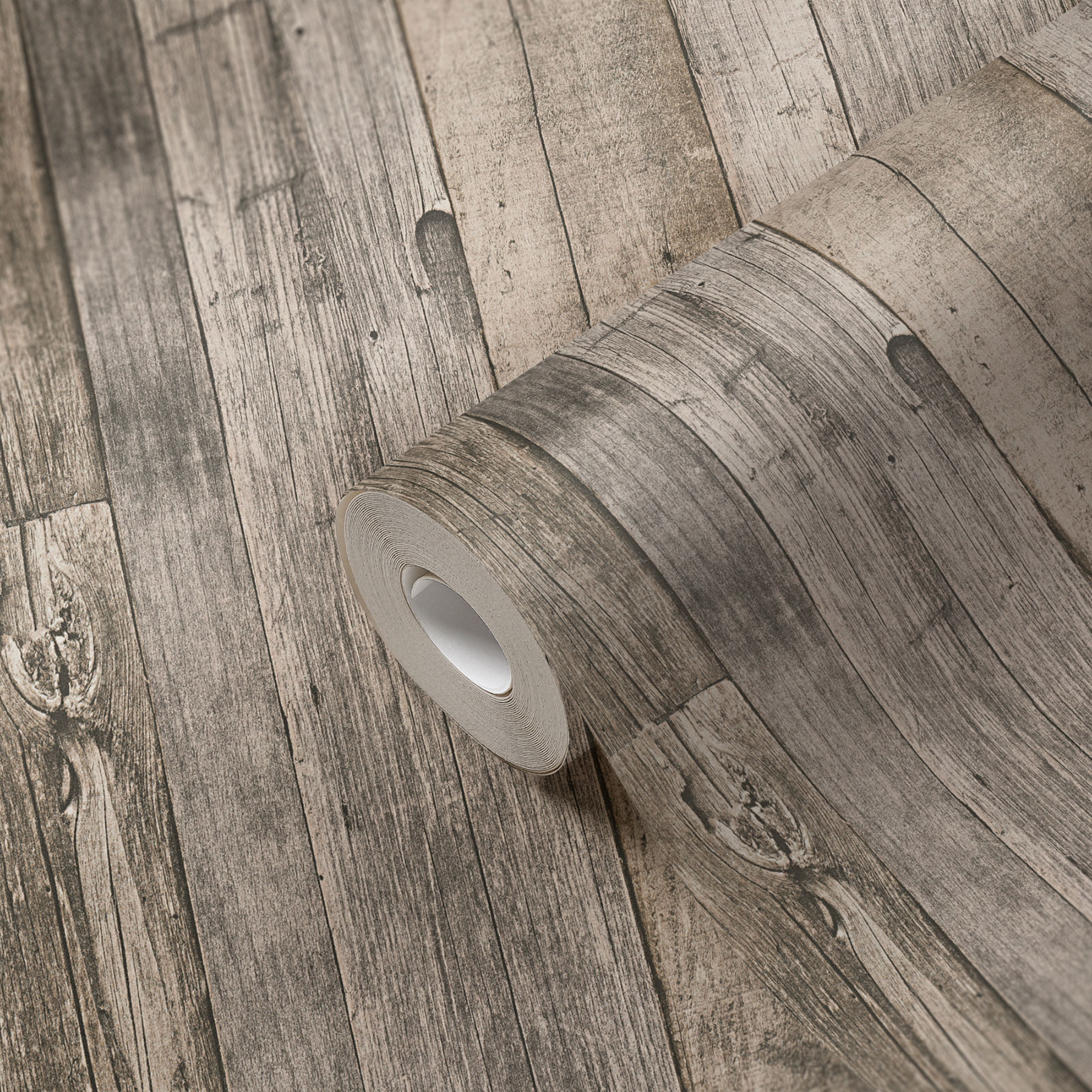 AS Vliestapete Elements 2 Holzoptik Grau 959312