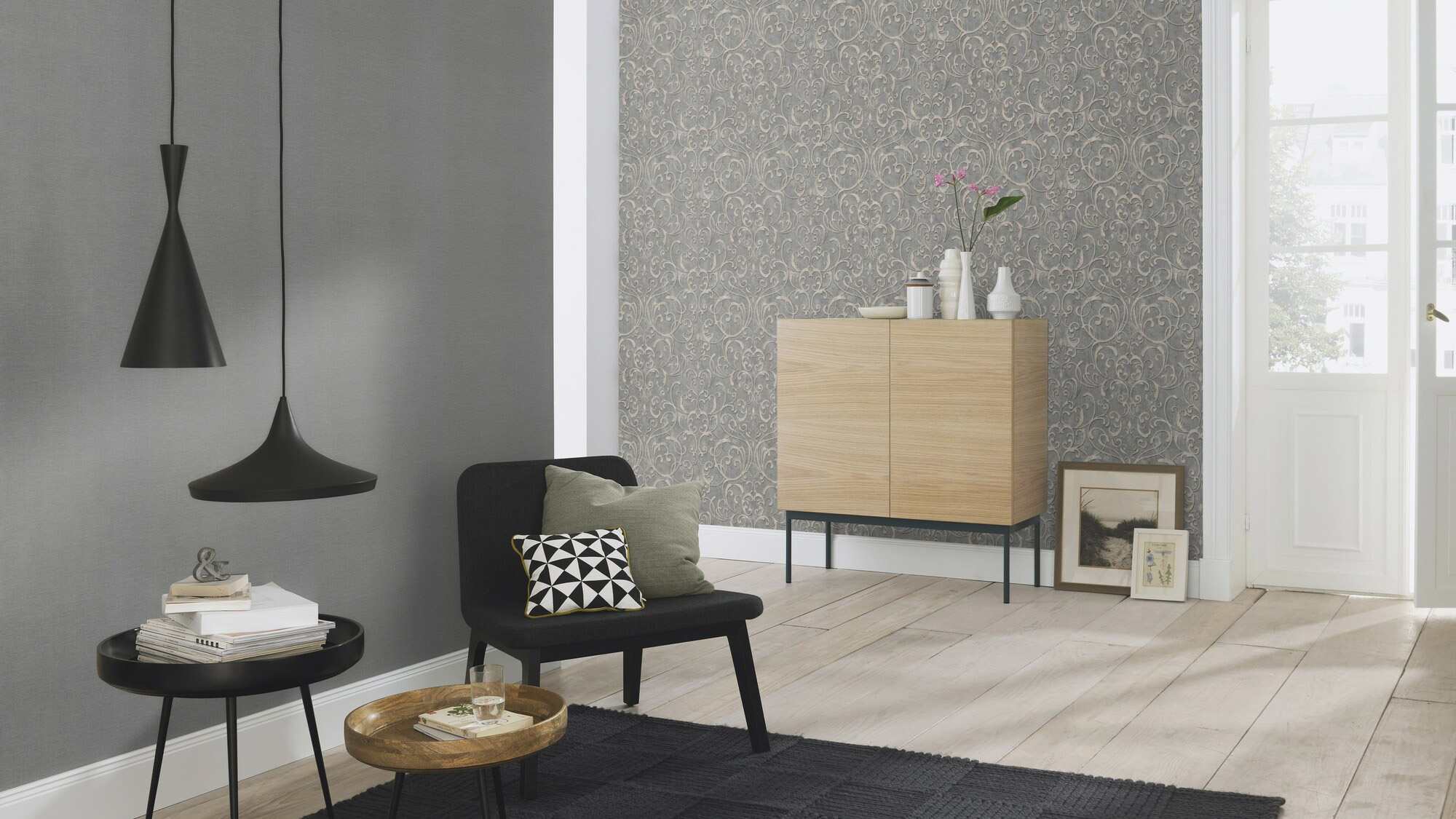 Rasch Vliestapete Tapetenwechsel 2 Ornament 651621