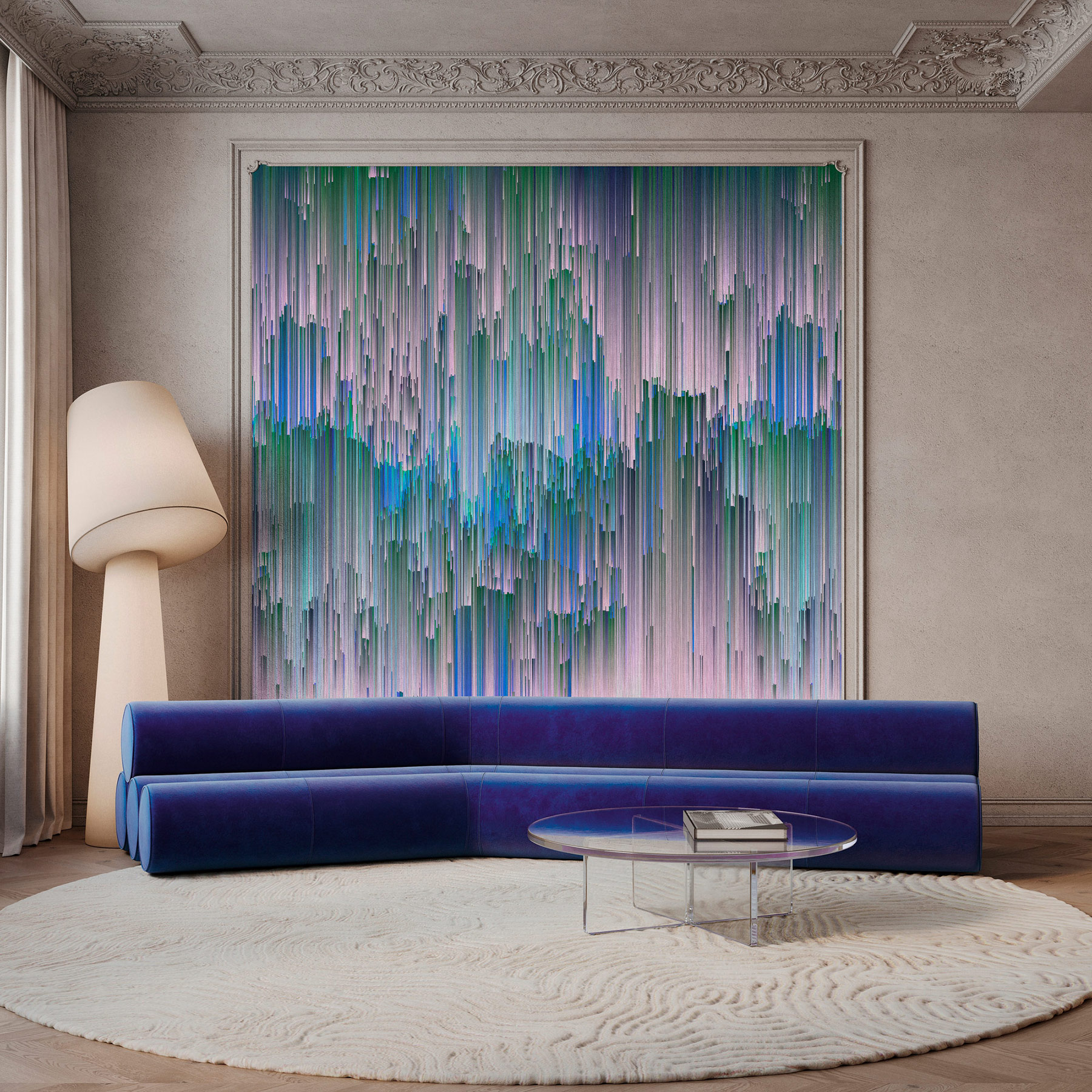 AS Fototapete Walls by Patel 5 3D Blau DD135011