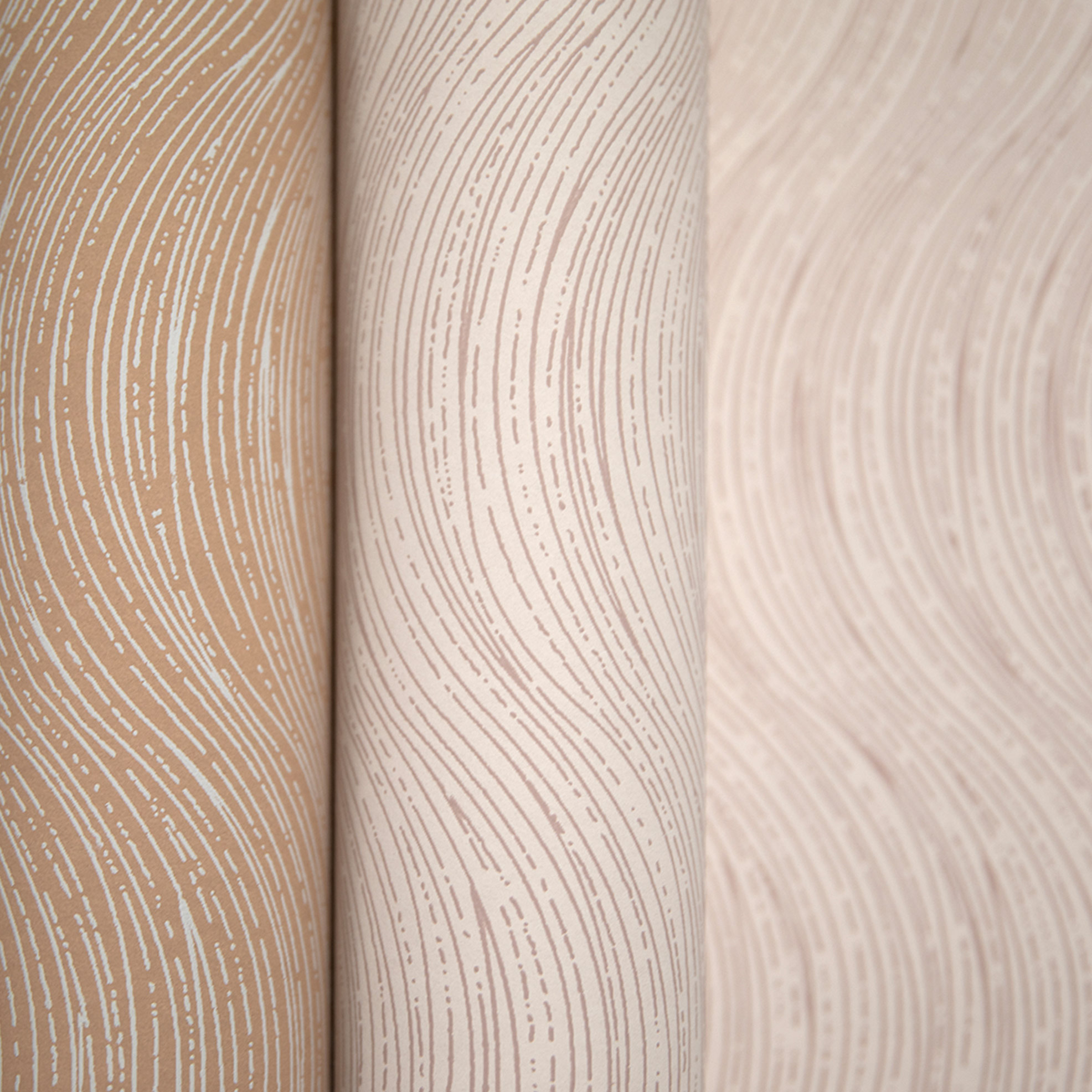 Hohenberger Vliestapete Chalk Ripple Rose 65519