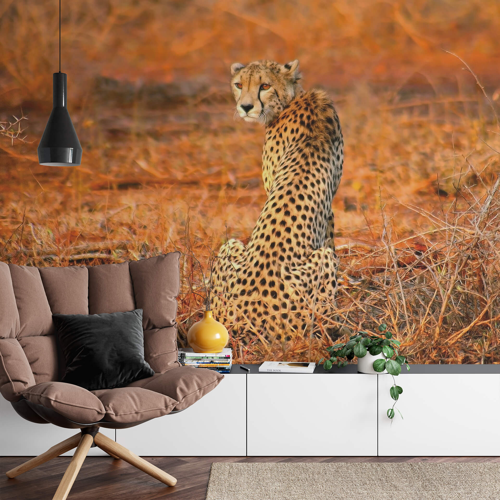 AS Fototapete Designwalls 2.0 Leopard Safari DD118918