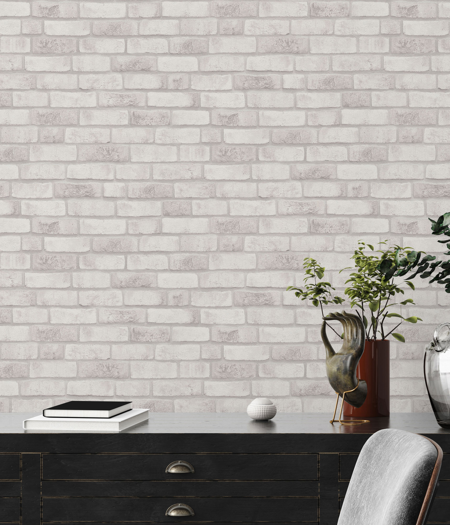 AS Vliestapete Bricks & Stones Backstein Tapete 388123
