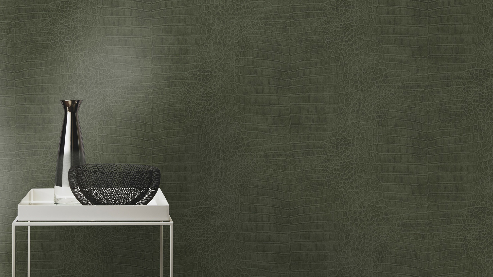 Rasch Vliestapete African Queen 3 Krokodilleder 751352