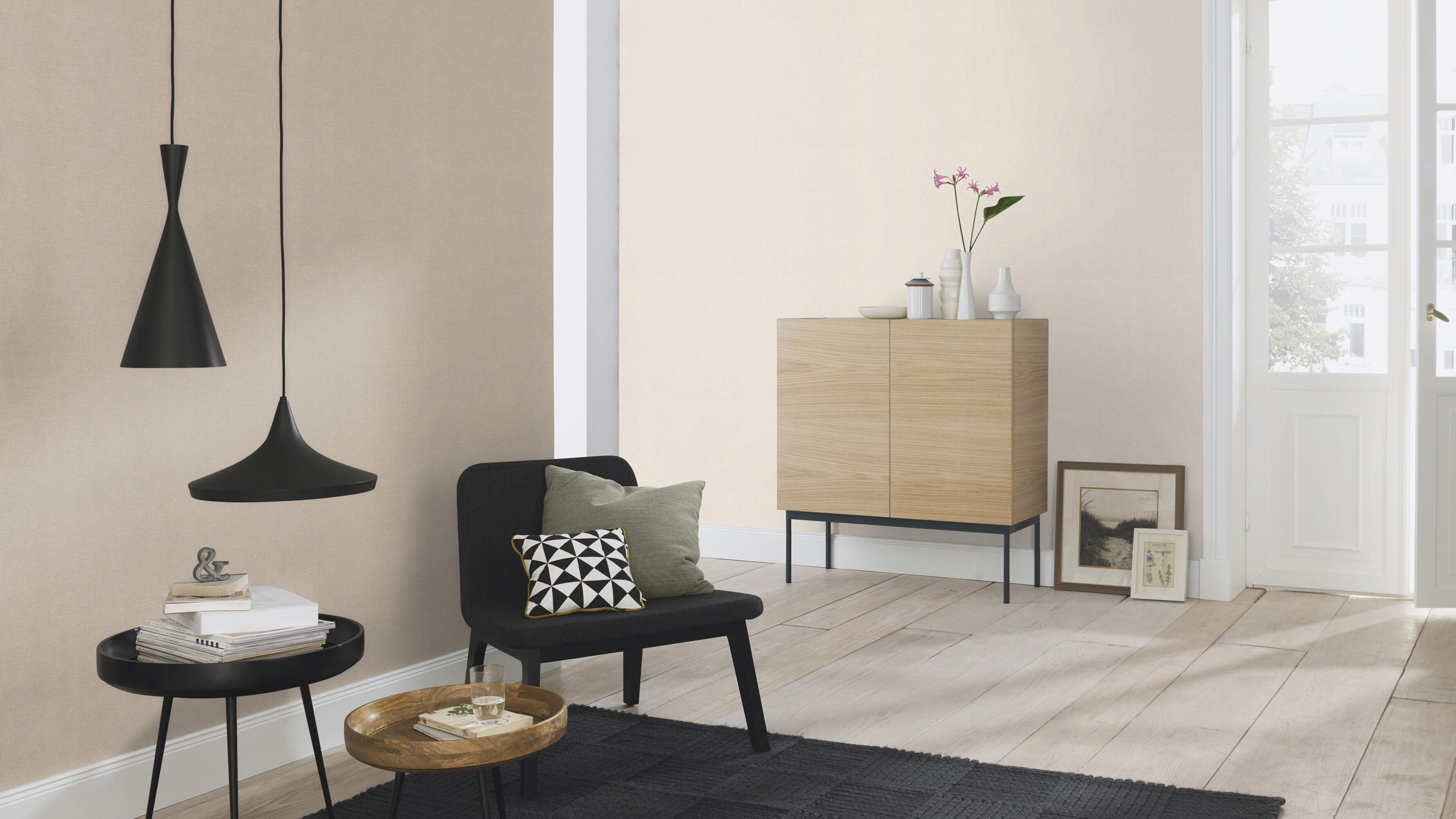 Rasch Vliestapete Country Charme Braun 448566