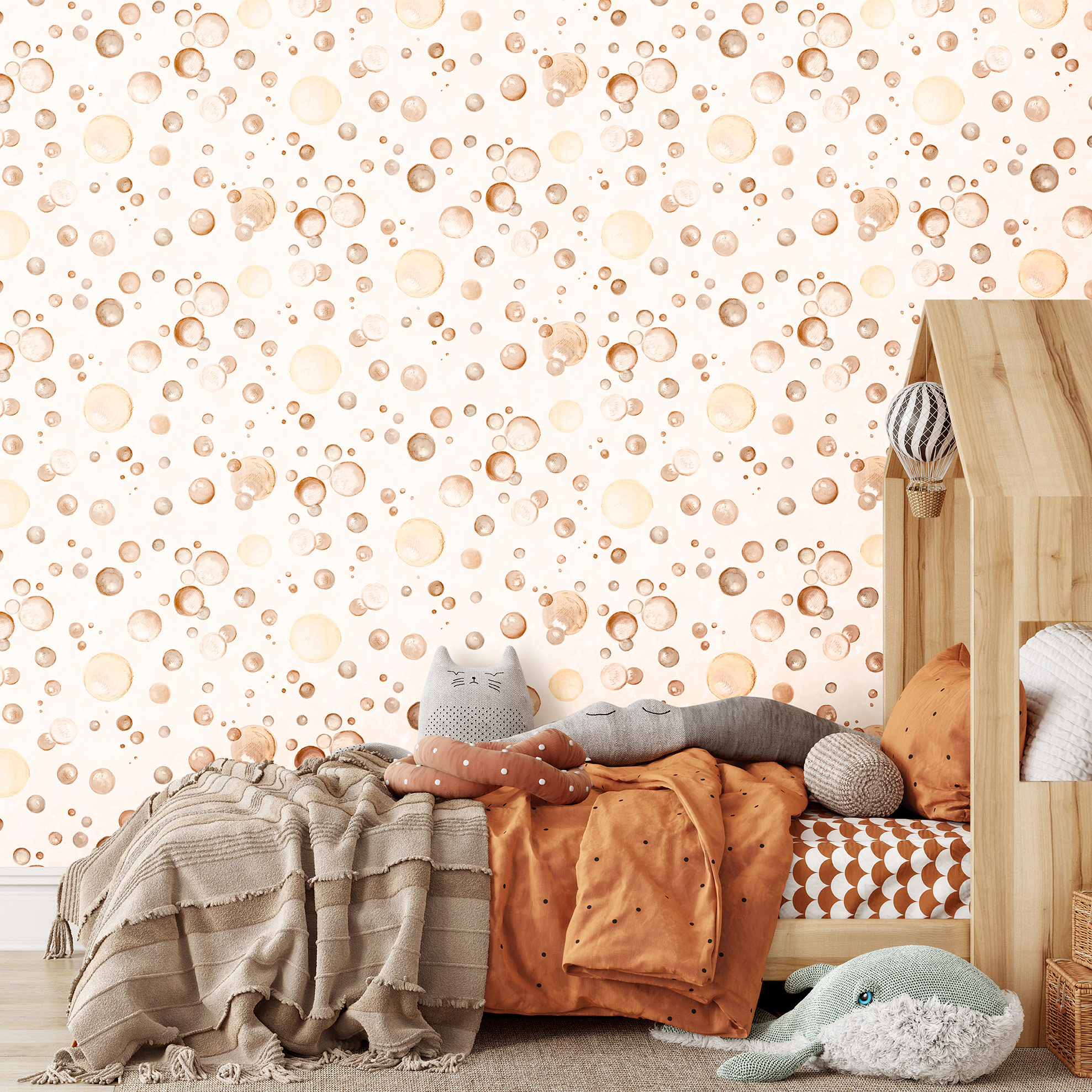 Hohenberger Vliestapete Happy Inner Child Bubbles 27566