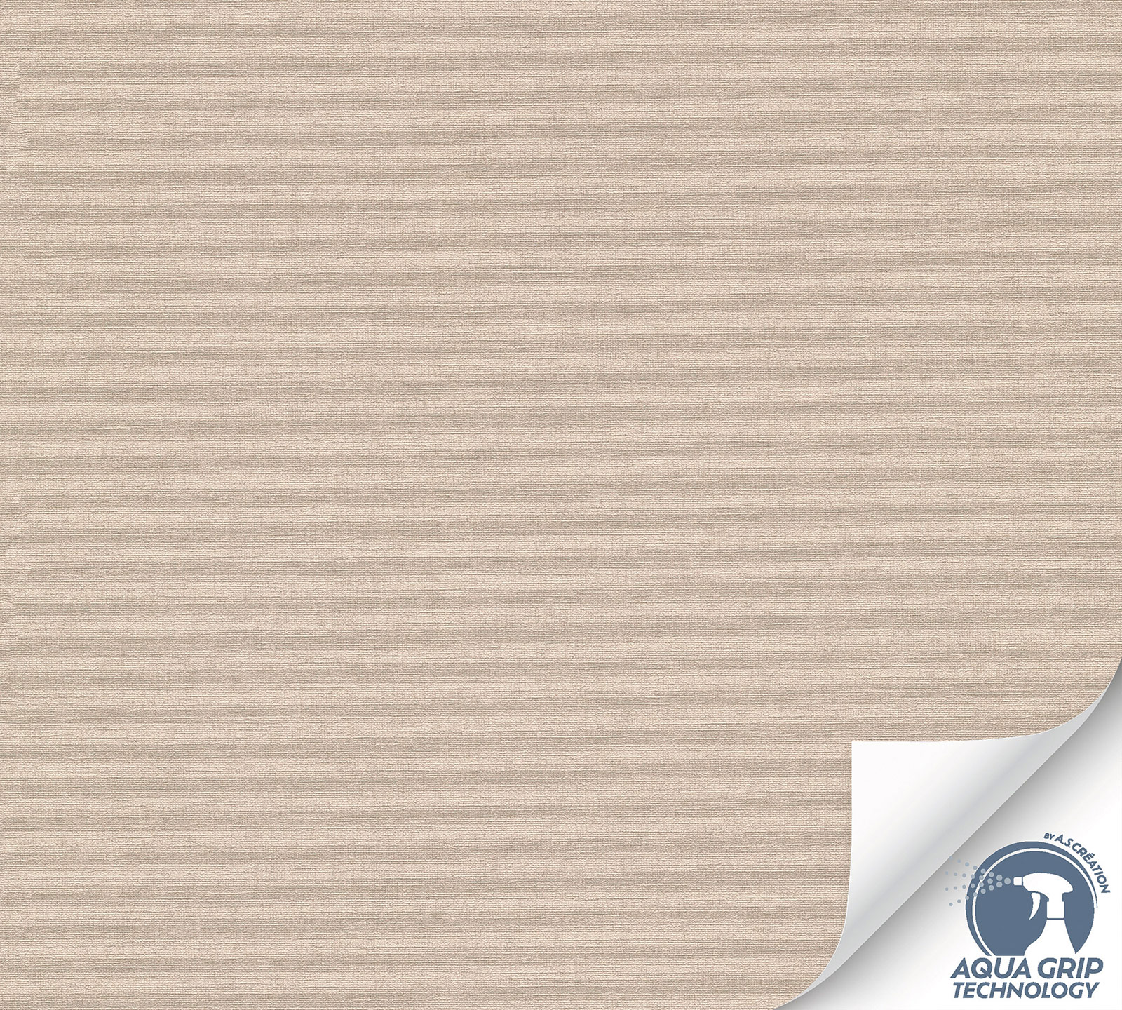 AS Vliestapete Cosiness Designdrop 2 Unitapete Beige 792435