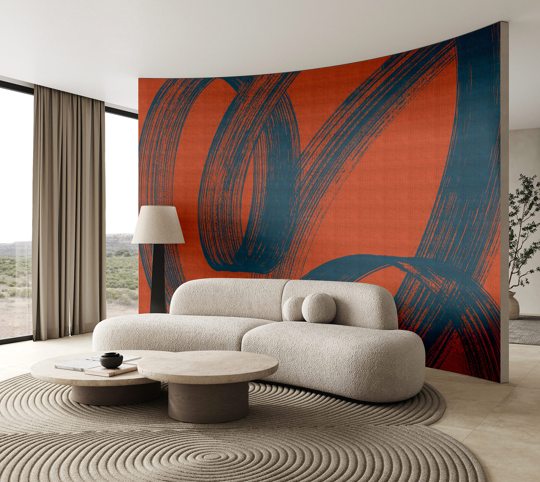 AS Fototapete Walls by Patel 5 Kunst Rot DD134195