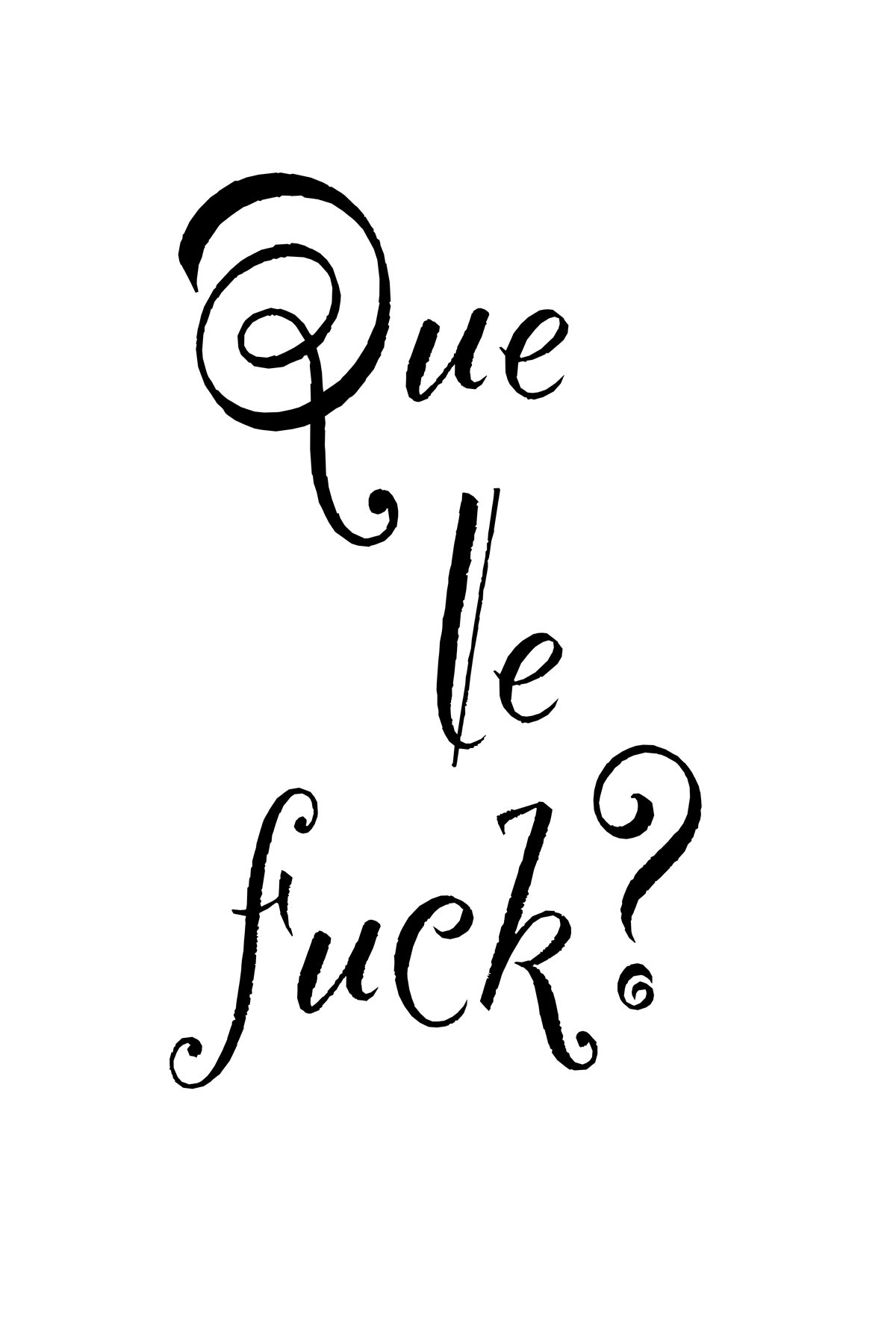 AS Leinwandbild QueLeFuck DD133106