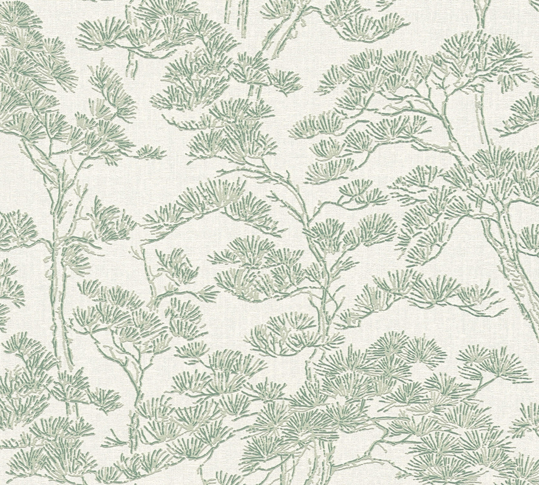 AS Vliestapete MS Vibes & Styles Florale Tapete Grün 790013