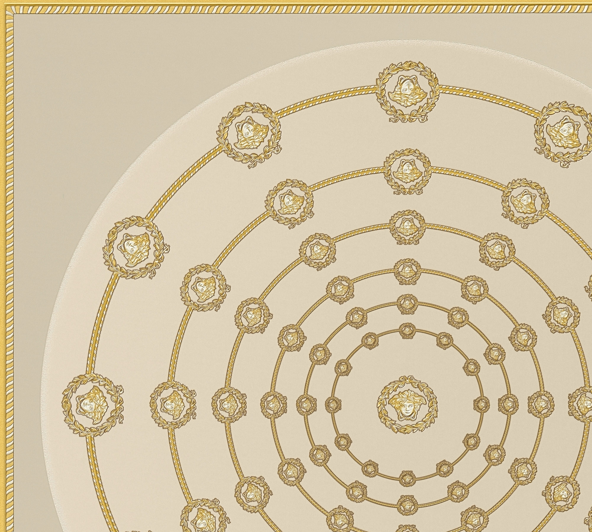 AS Vliestapete Versace 6 Barock Tapete Beige 791753