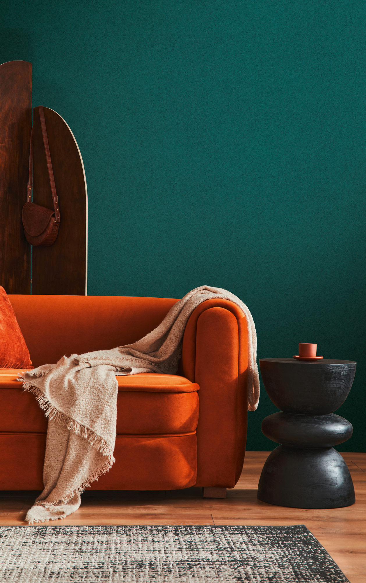 AS Vliestapete New Elegance grün Unitapete 375555