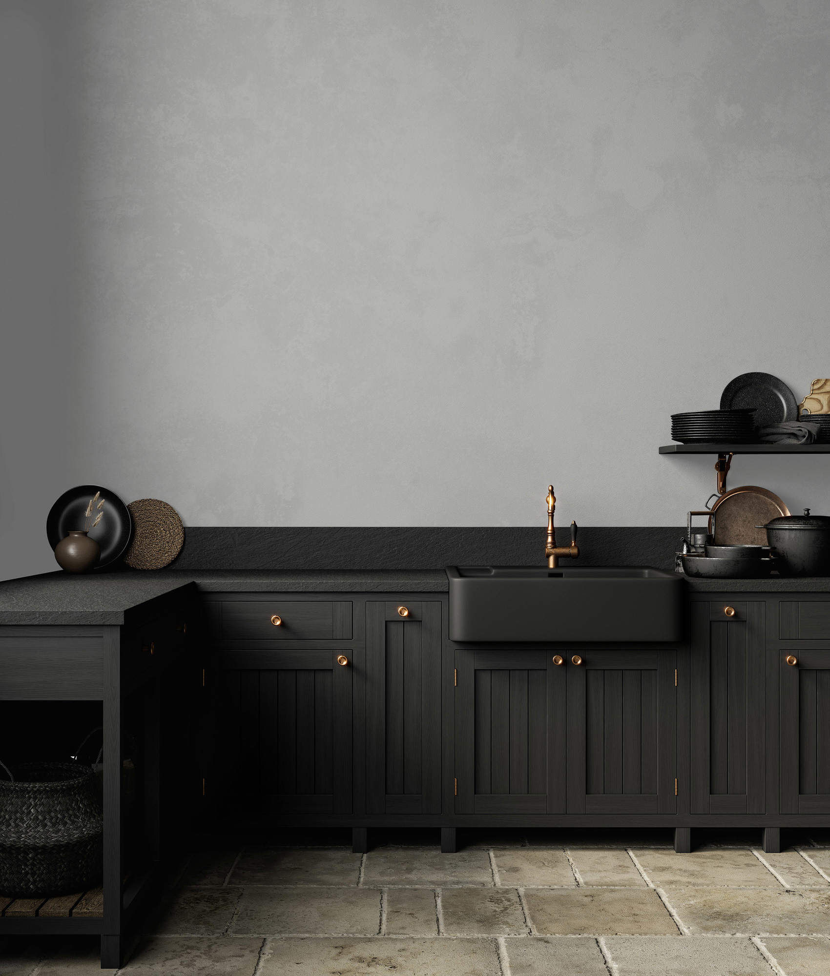 AS Premium Innenwandfarbe Puro c1009 creamy grey 1 L