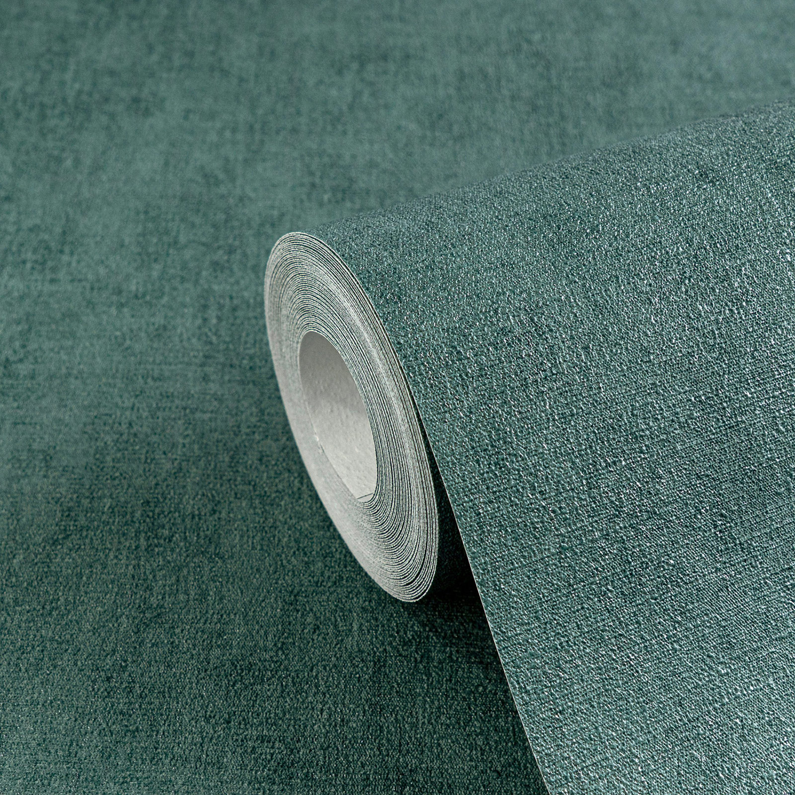 AS Vliestapete CosmoLiving Uni Grün 791103