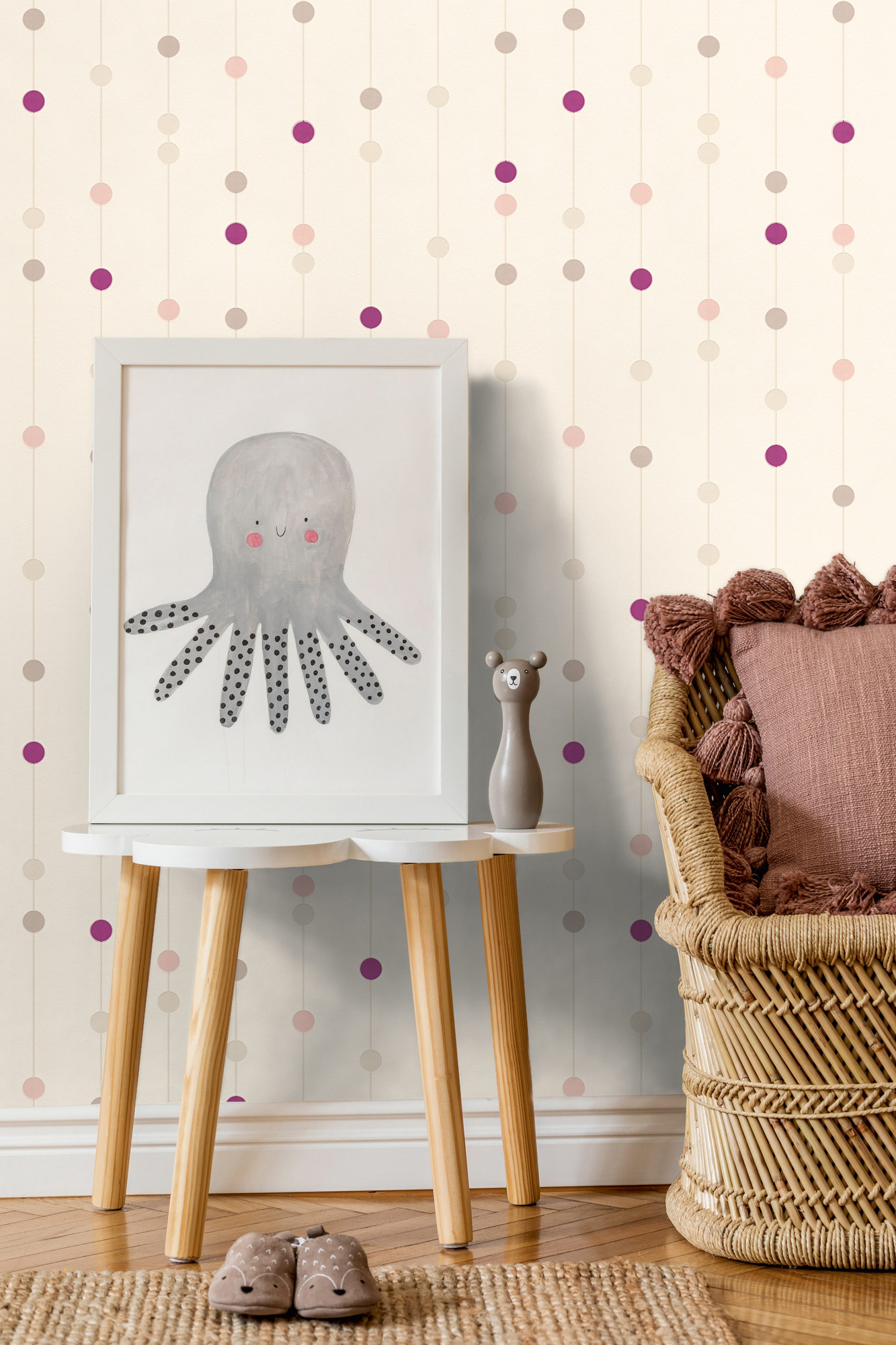 AS Vliestapete Kids Studio Grafik Creme 208514