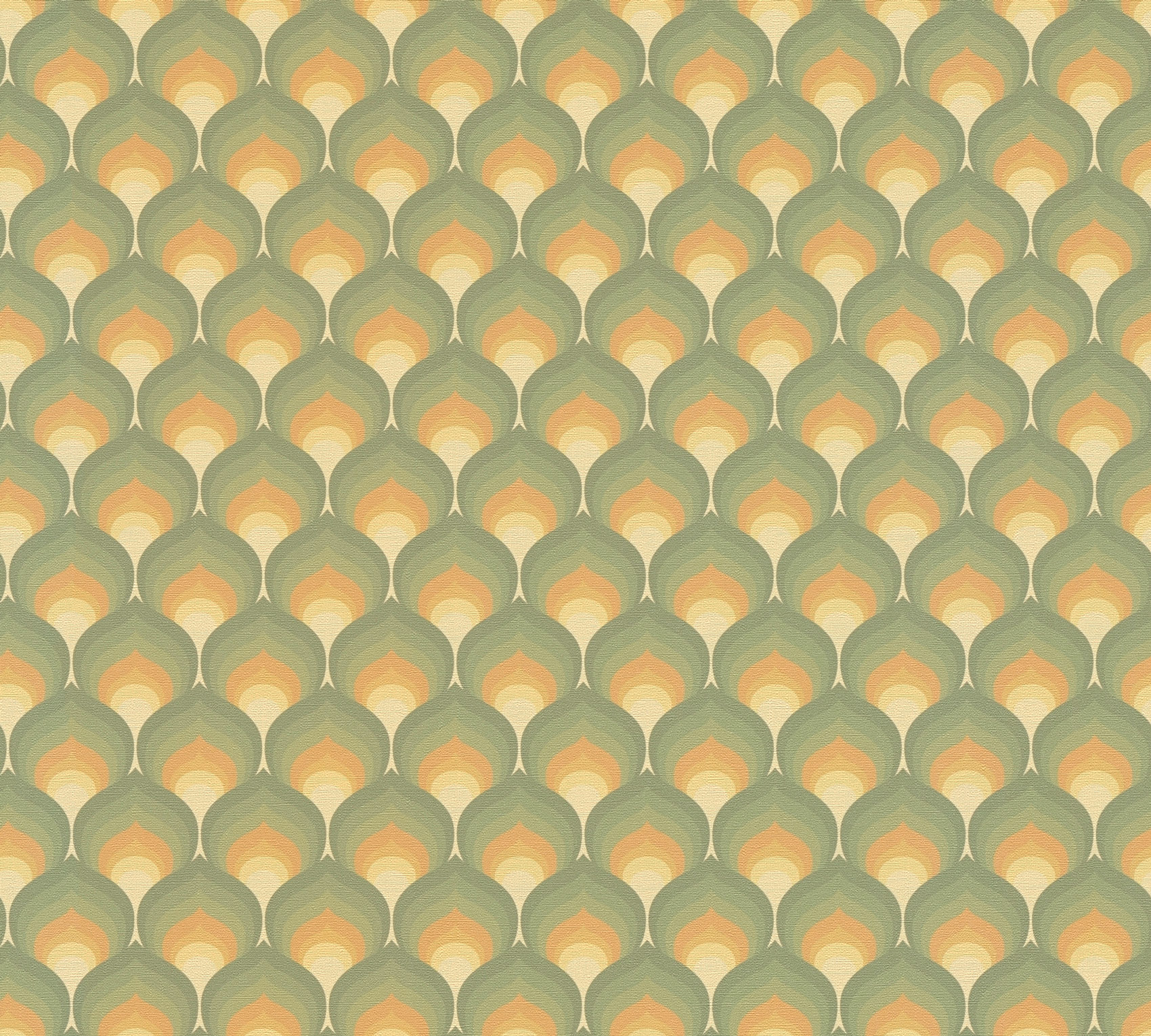 AS Creation Vliestapete Retro Chic Grün 395381