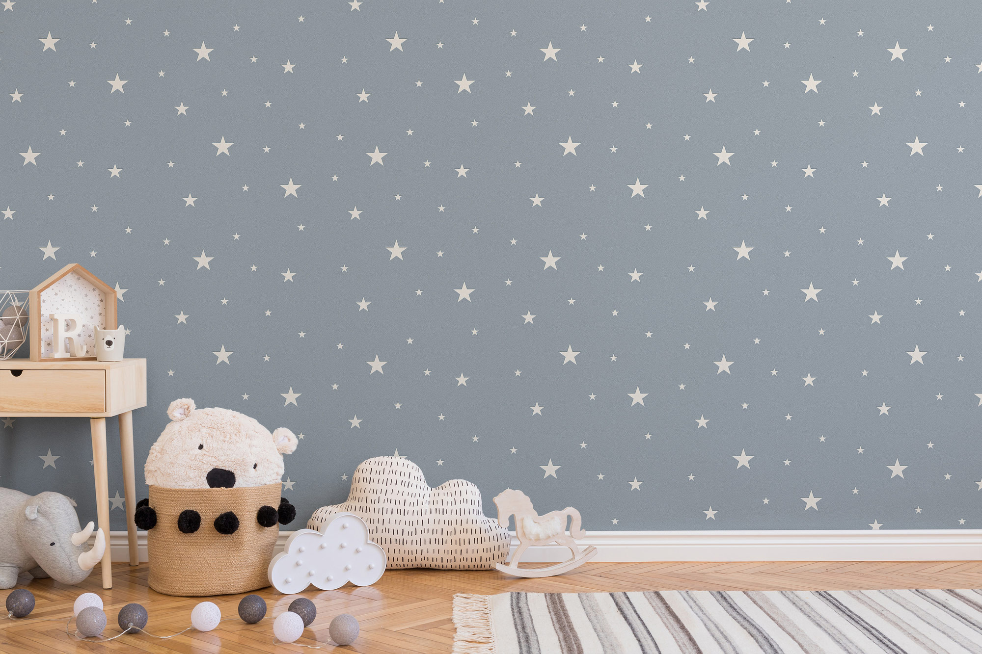 AS Vliestapete Day & Night Sterne Kindertapete 324403