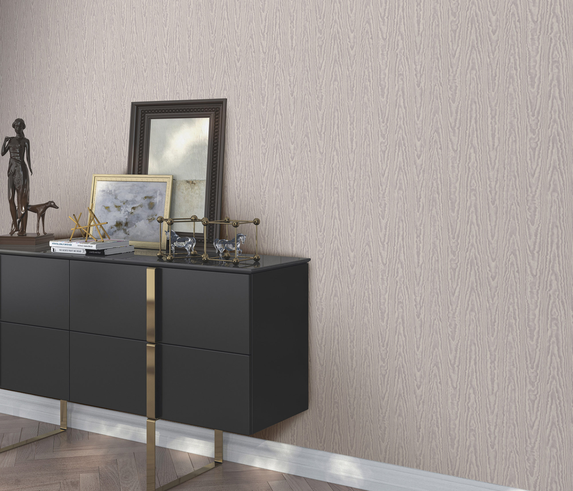 Erismann Vliestapete Versailles taupe 1029137