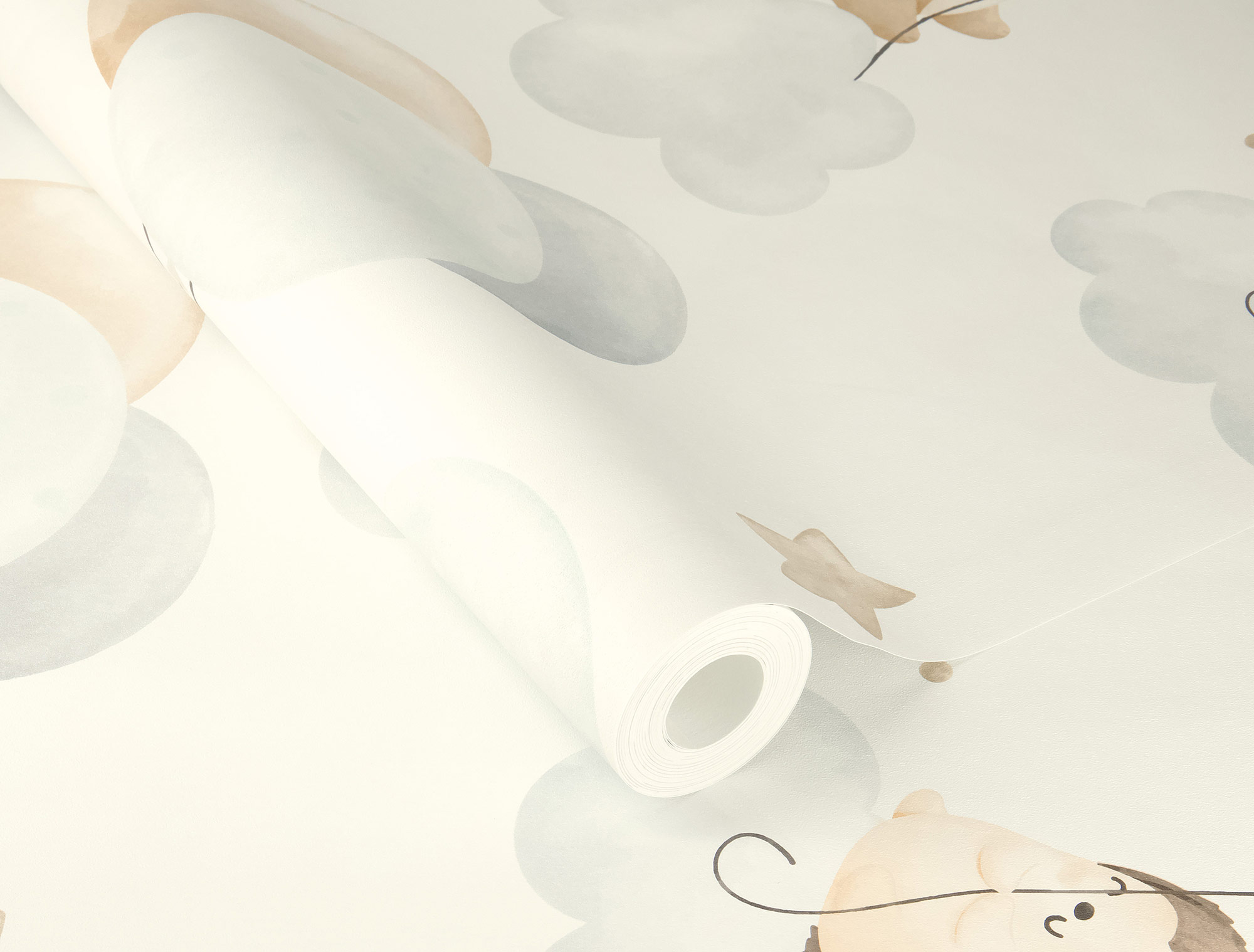 Rasch Vliestapete Kids Word 2 Blau 302127