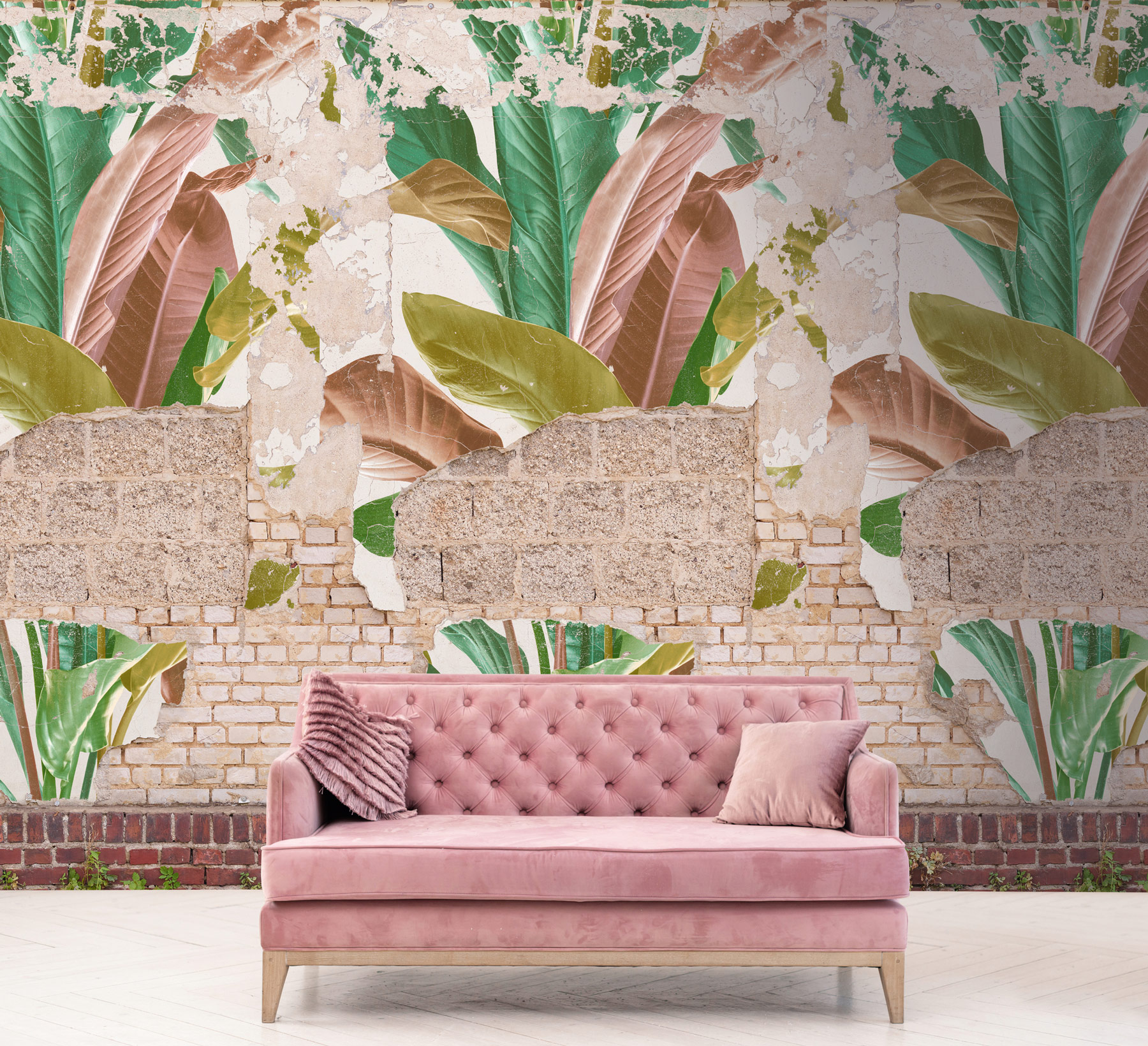 Livingwalls Vliestapete The Wall II Steinwand 392481