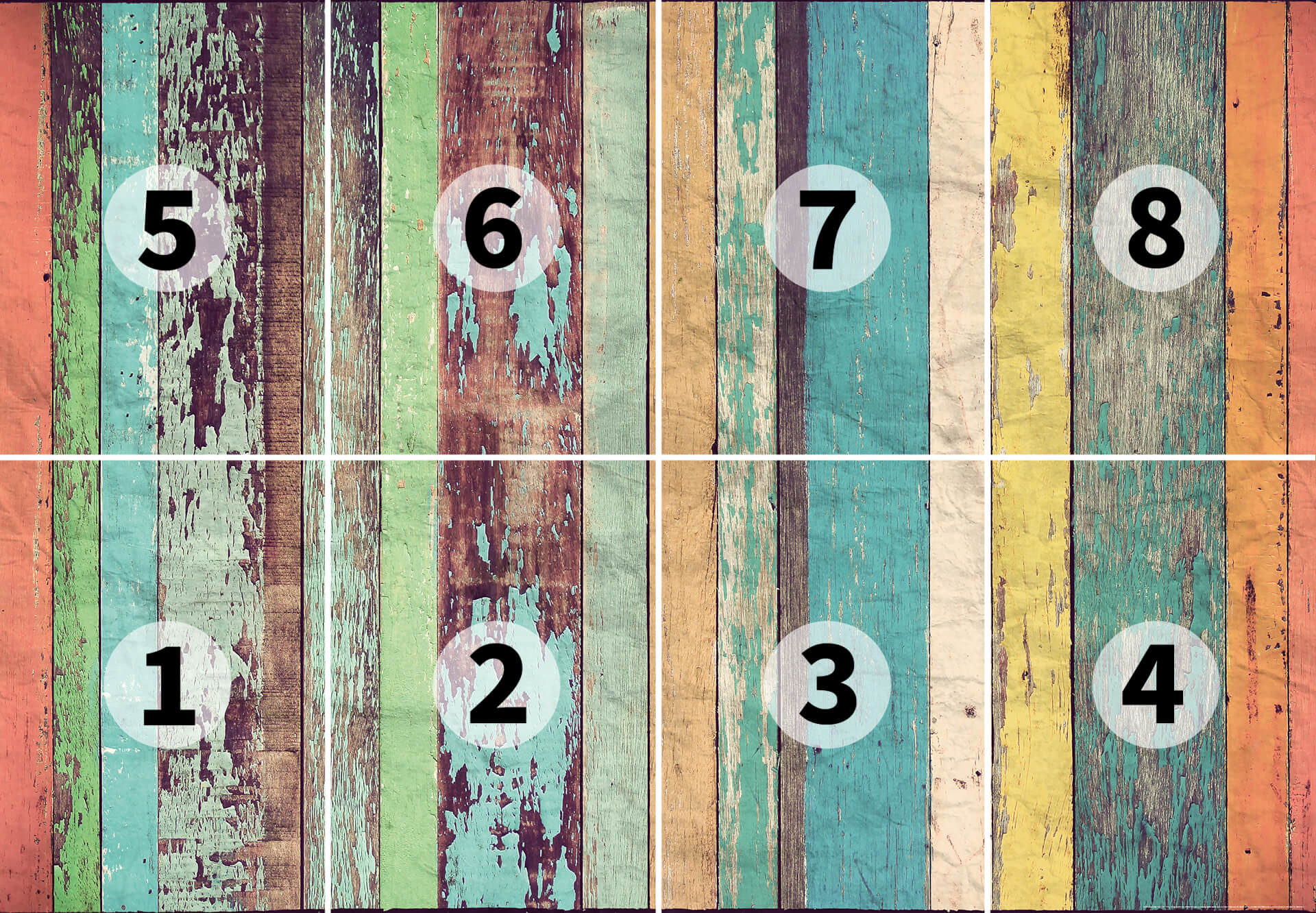 AS Fototapete Designwalls 2.0 Colored Wall Bretter DD118884