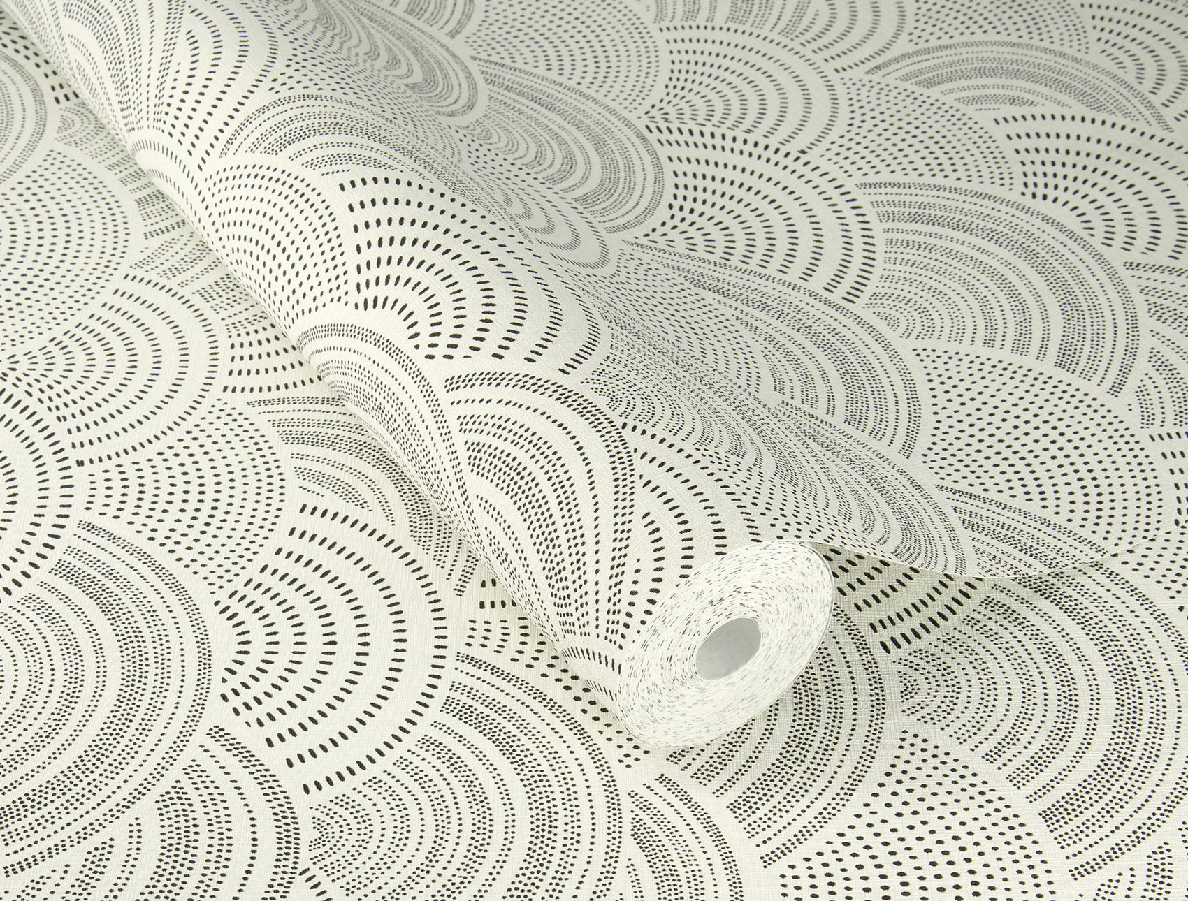 Rasch Vliestapete Allegretto Schwarz-Schwarz-Weiß 581416