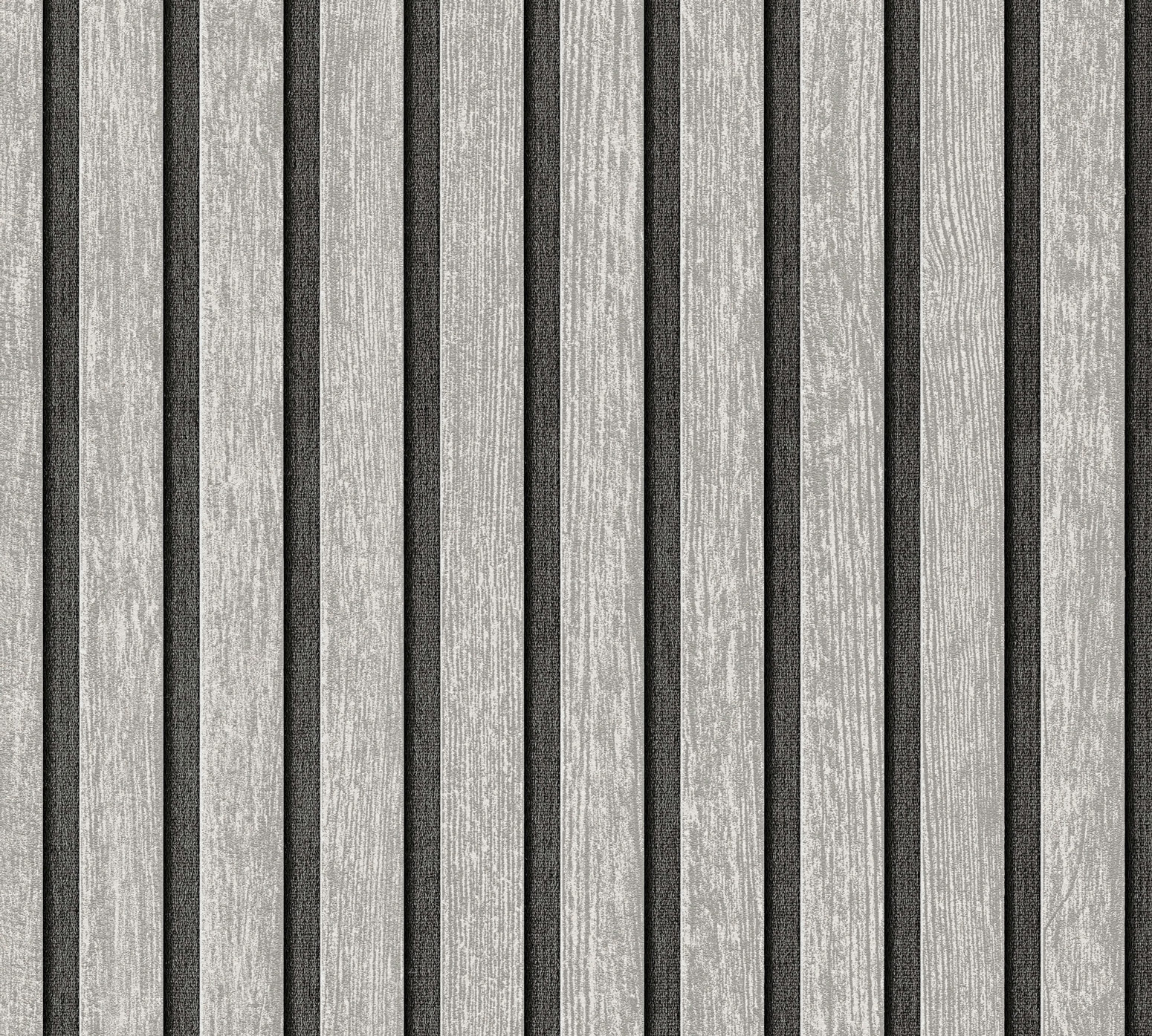 AS Vliestapete Attractive 3 Holzpaneele Grau 790415