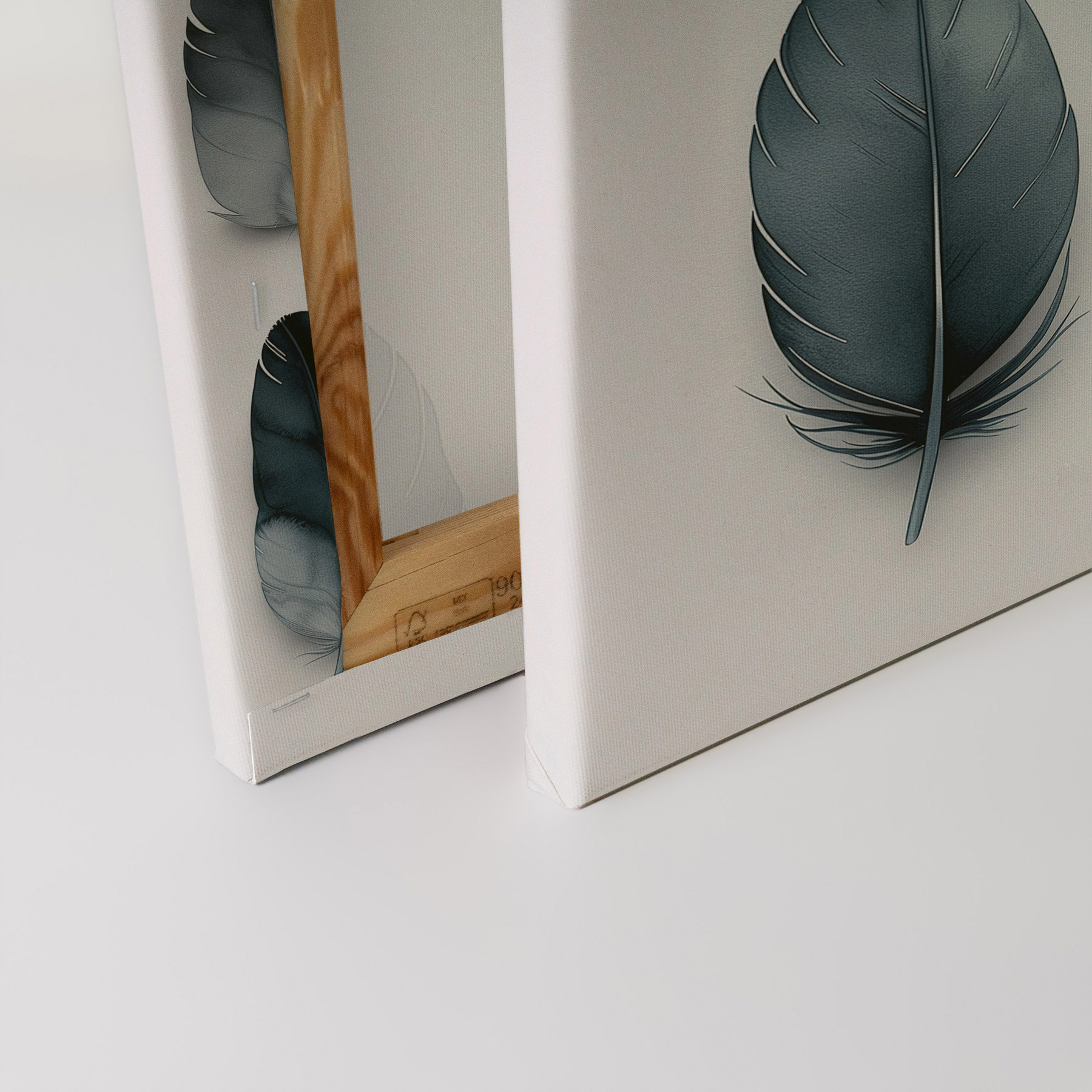 AS Leinwandbild Feathers Blue DD132891