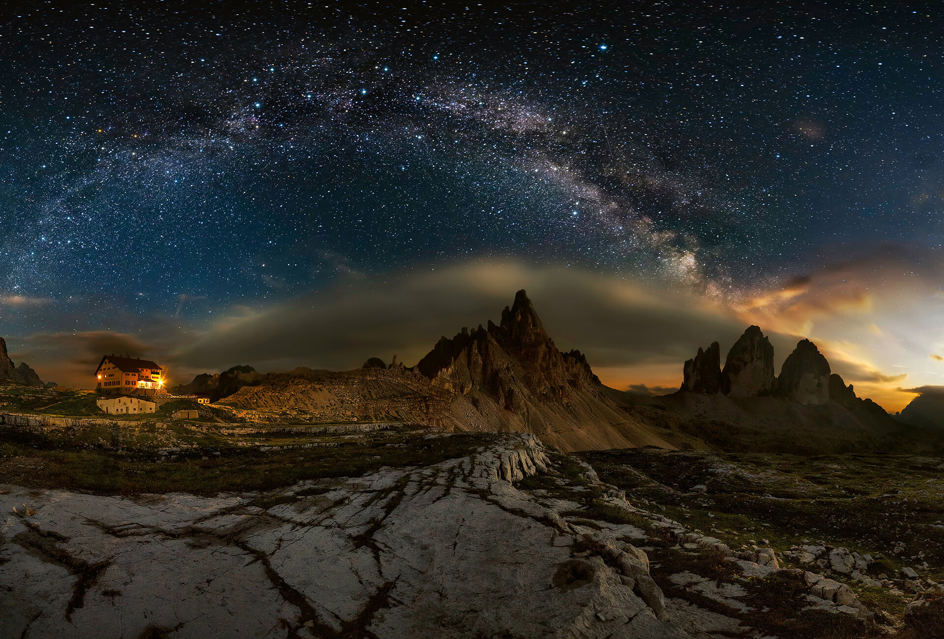AS Fototapete Designwalls 2.0 Galaxy Dolomites DD118938
