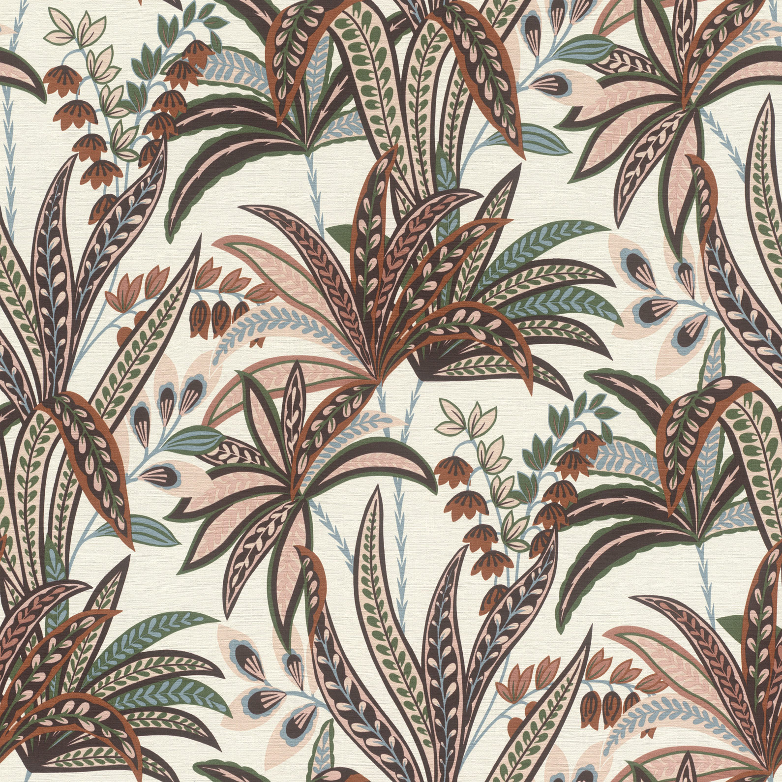 Rasch Vliestapete Allegretto Braun-Rotbraun 792645