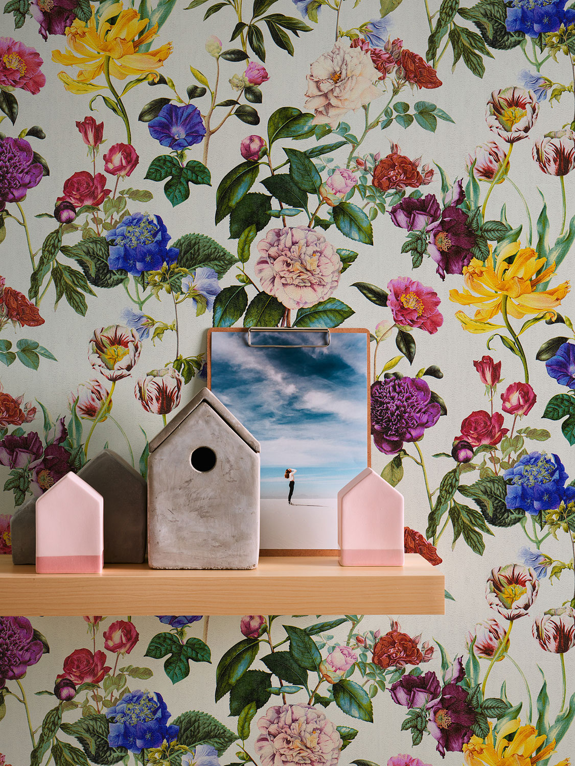 AS Création Vliestapete Jette 5 Blumen bunt 373361