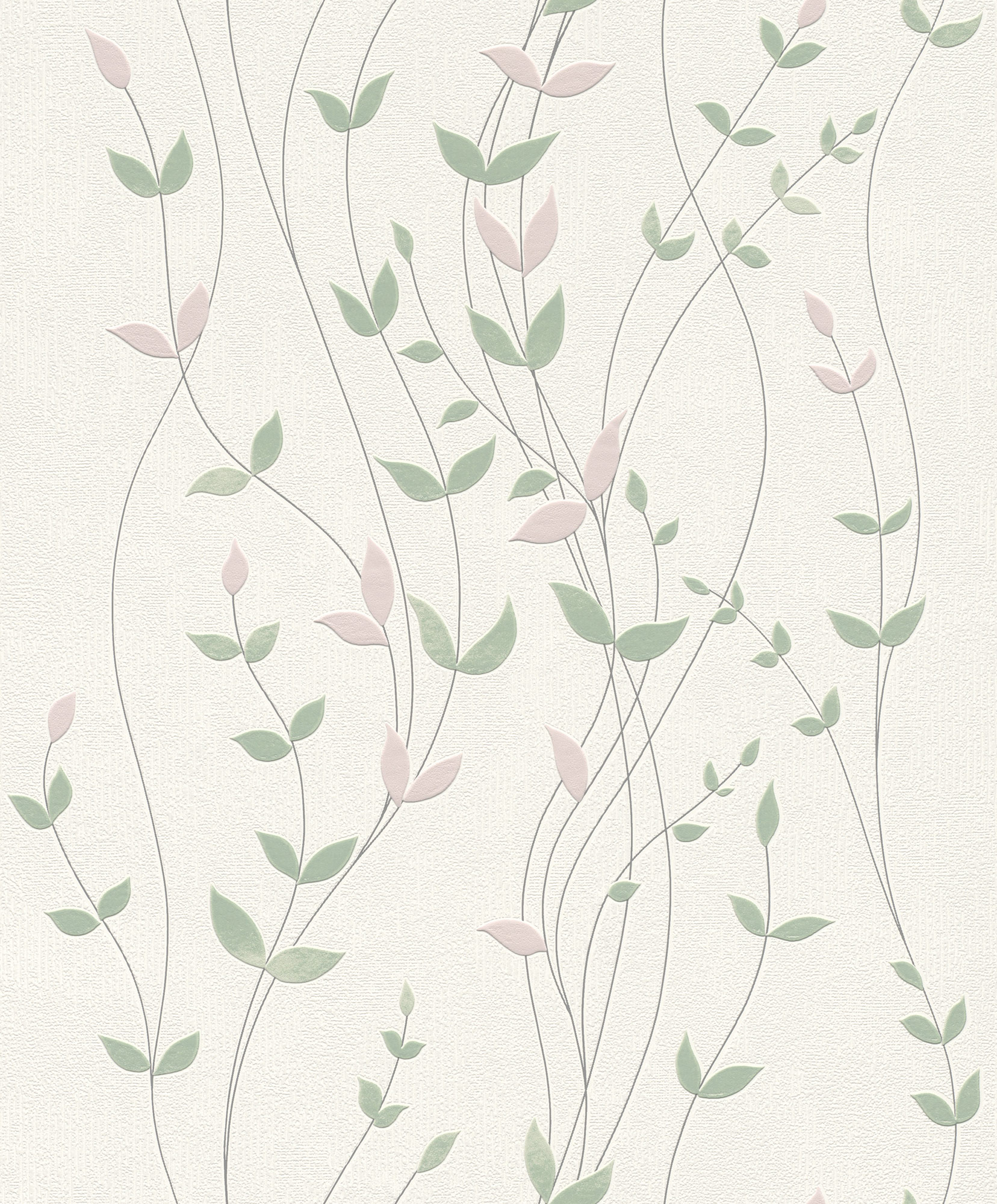 Rasch Vliestapete Deco Style Grün-Hellgrün 416039