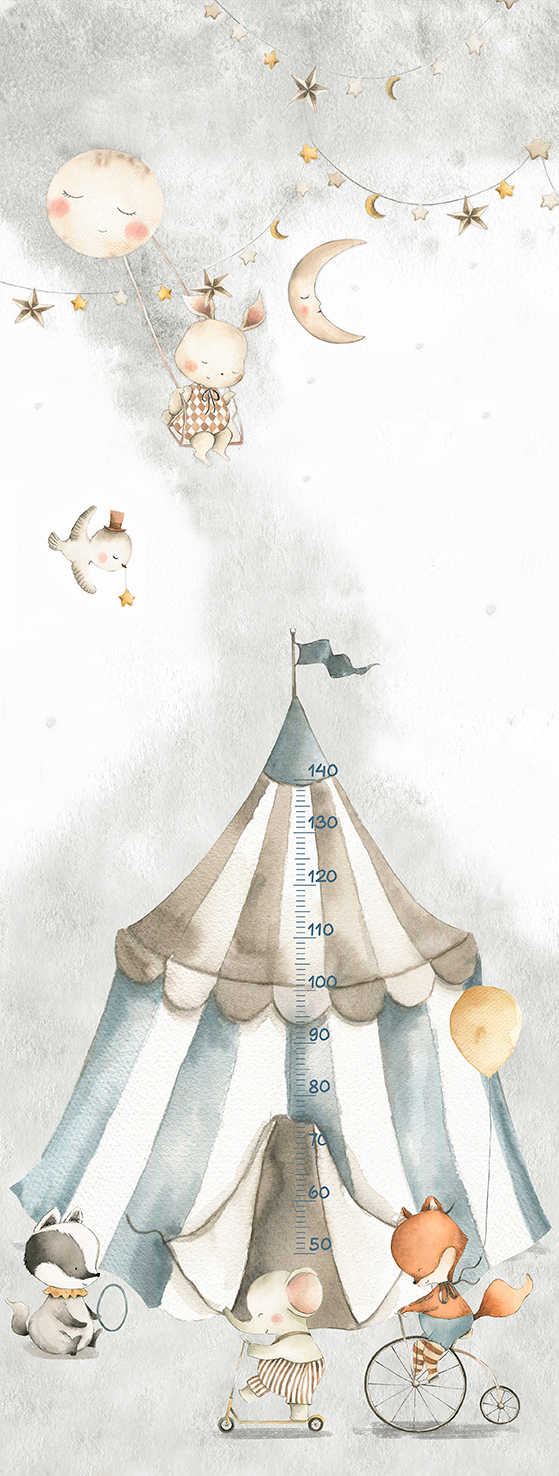 Decoprint Fototapete Cute Walls Zirkus CW60631