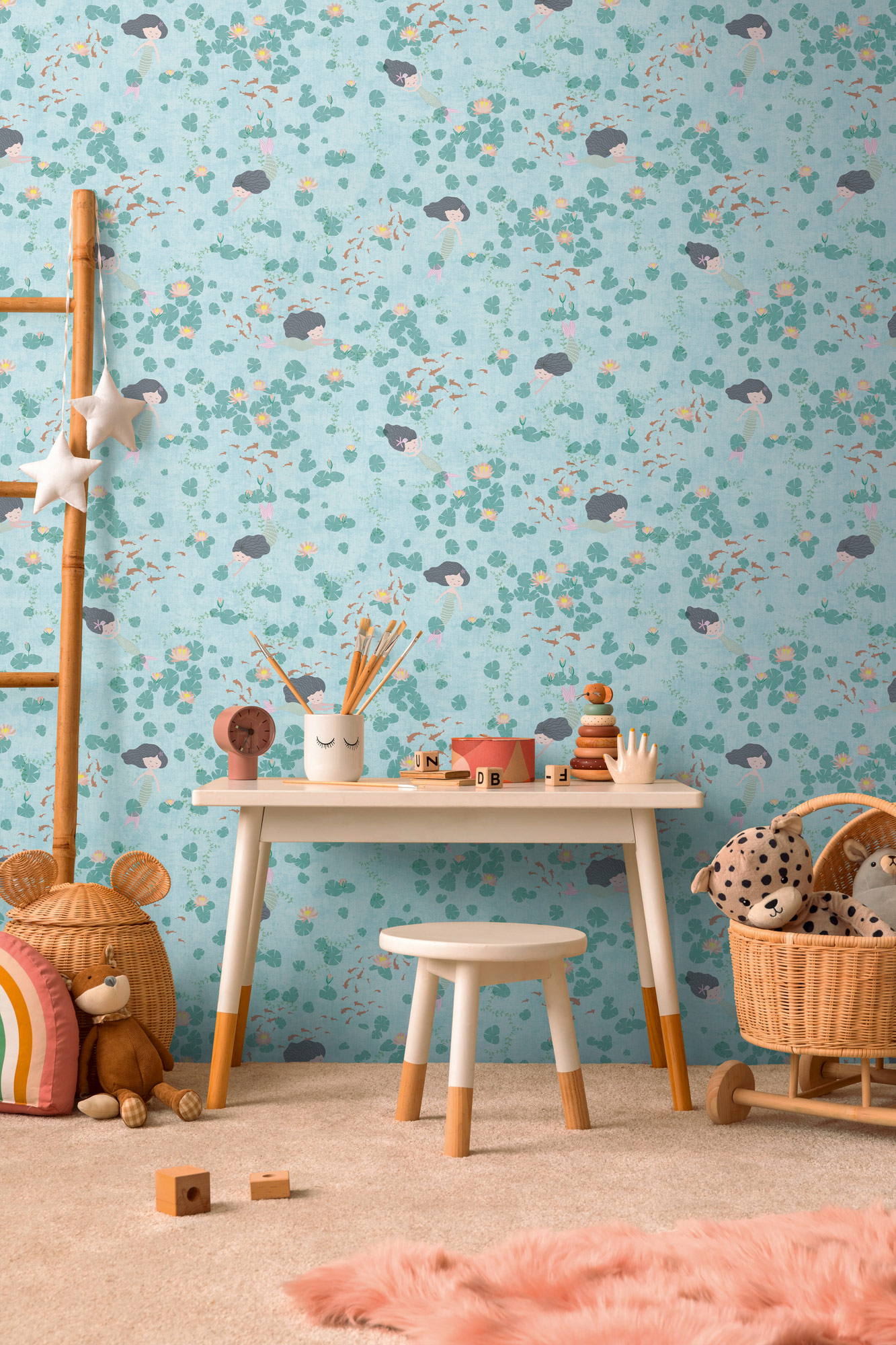 AS Vliestapete Lilly & Luis Wolken Blau 771441