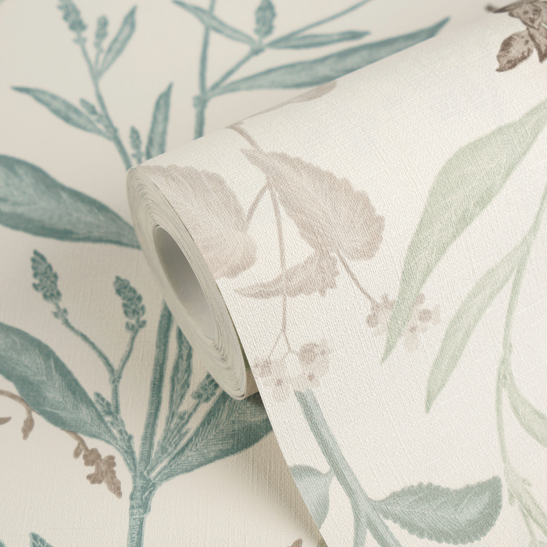 AS Vliestapete MS Vibes & Styles Florale Tapete Braun 790092