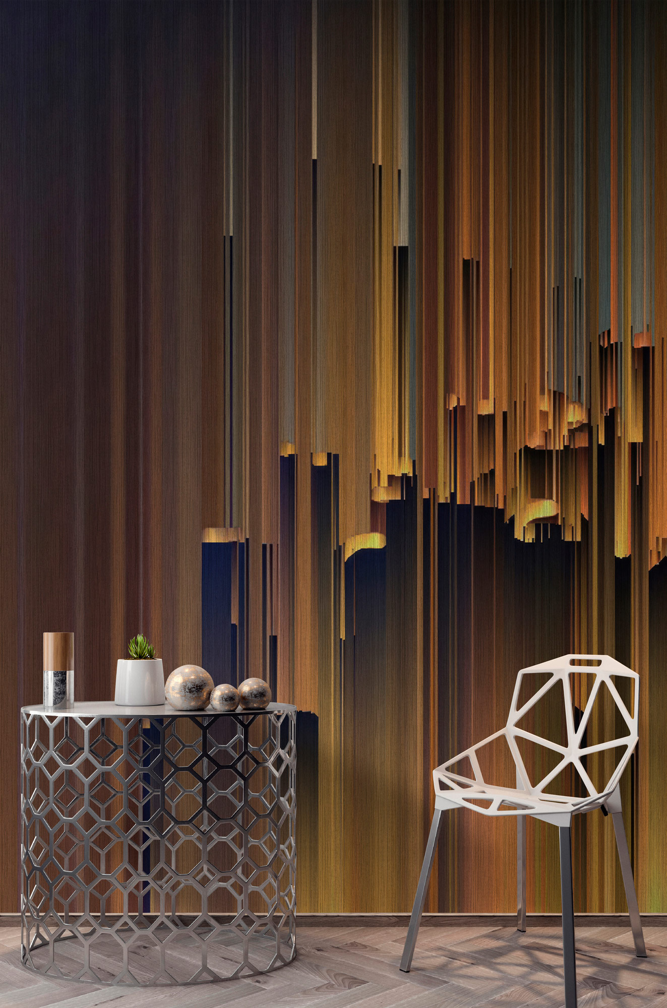 AS Fototapete Walls by Patel 5 3D Braun DD134999