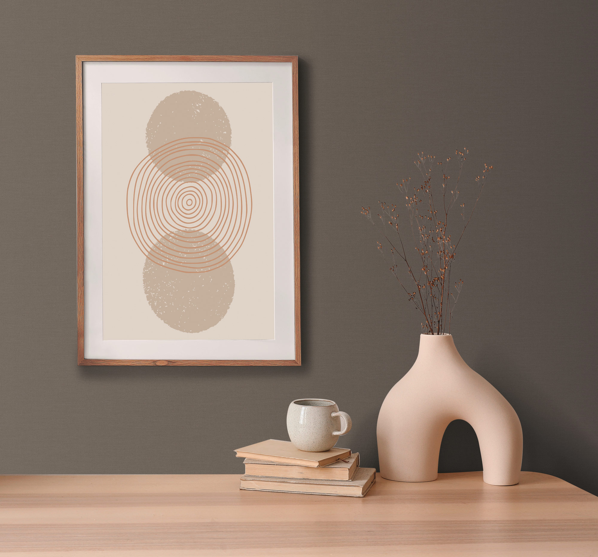 AS Vliestapete PintWalls 3 Unitapete Braun 390977