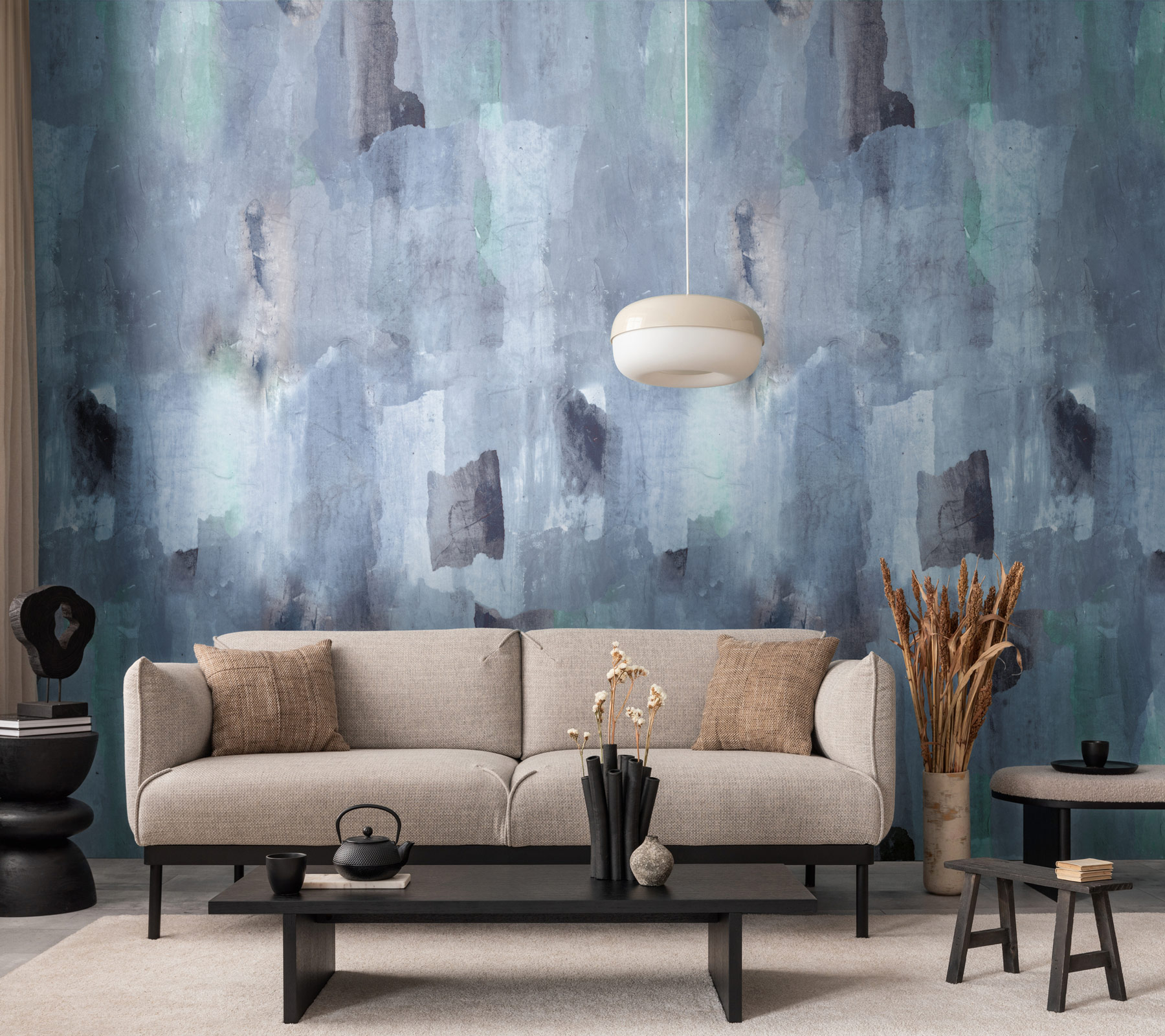 AS Vliestapete Anna d'Andrea Abstrakt Blau 782072