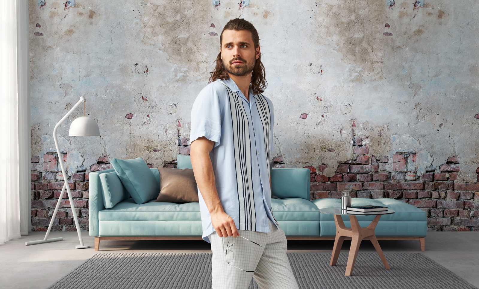 Livingwalls Vliestapete The Wall Steinoptik 383361