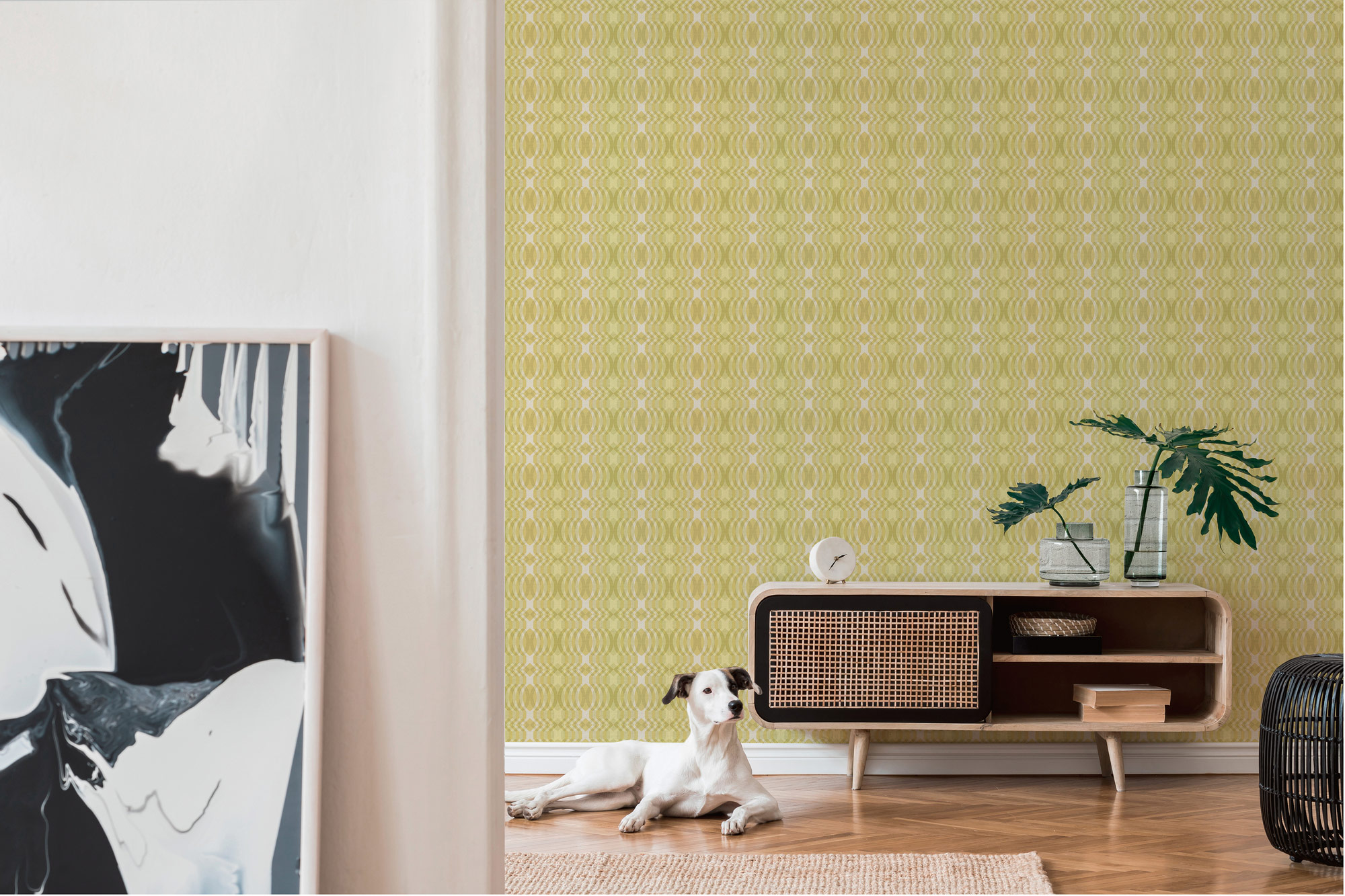 AS Creation Vliestapete Retro Chic Grün 395341