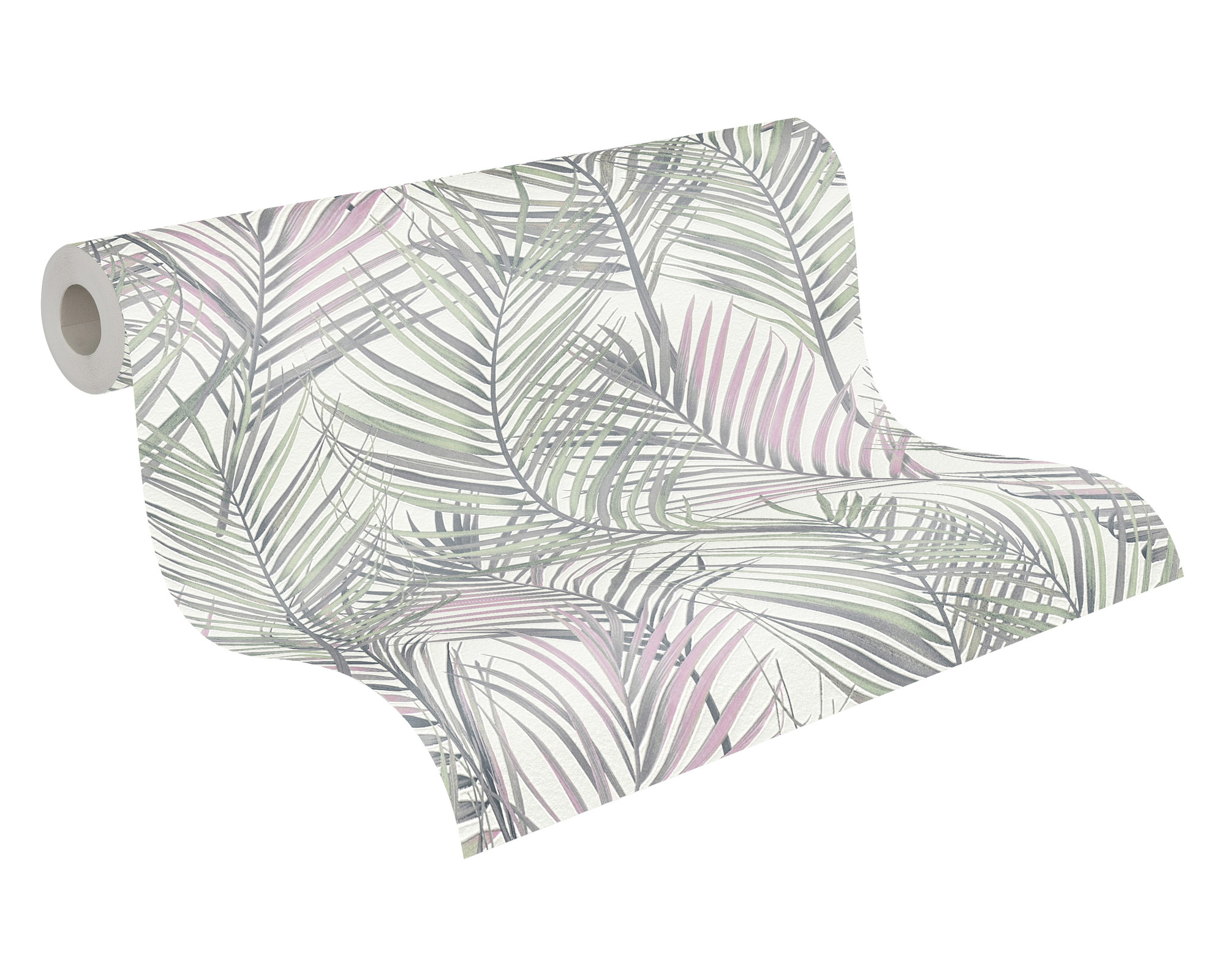 AS Vliestapete Attractive 2 Floral Grau 390382